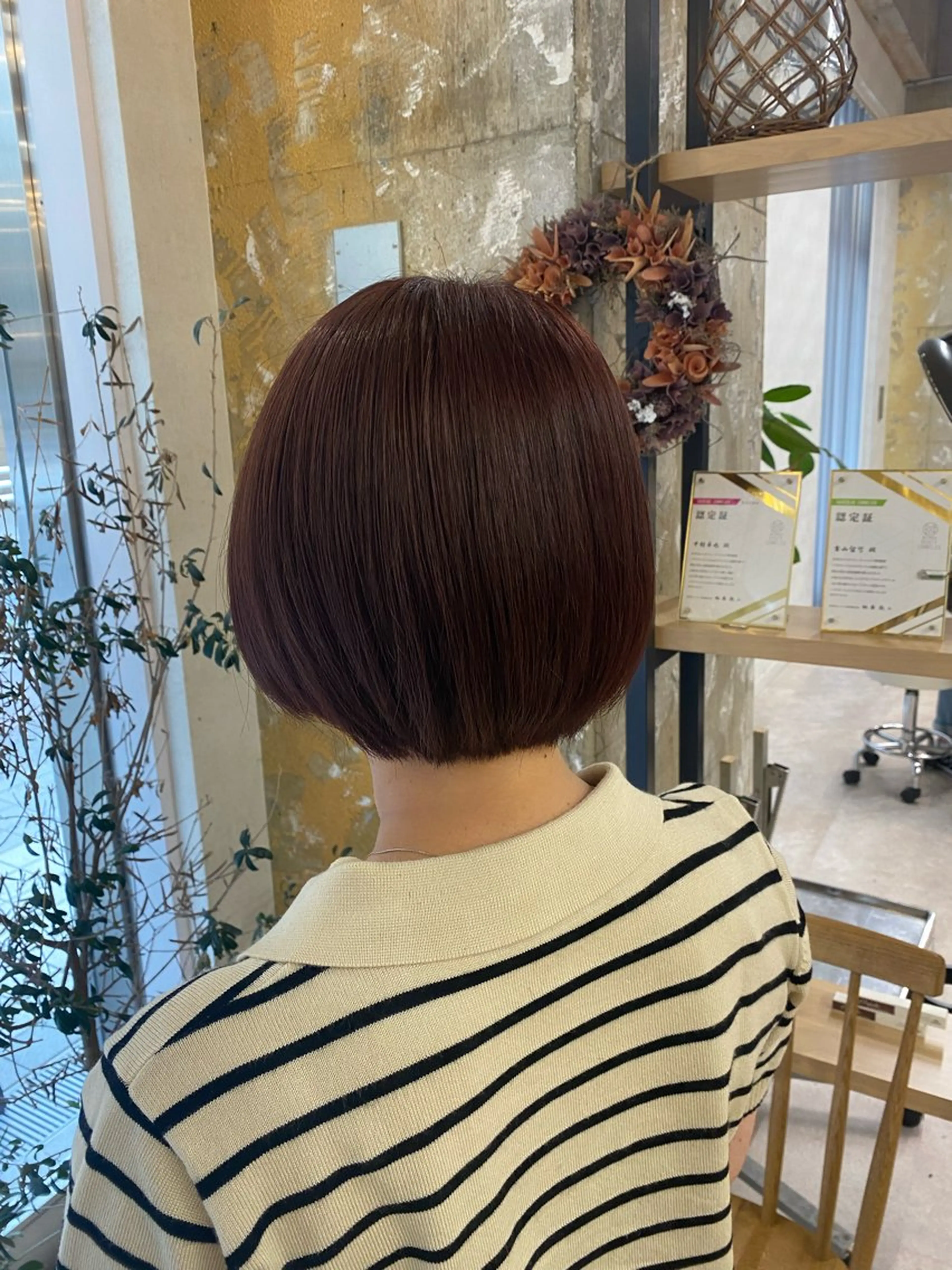 ショート Misaki ║ツヤカラーのヘアスタイル