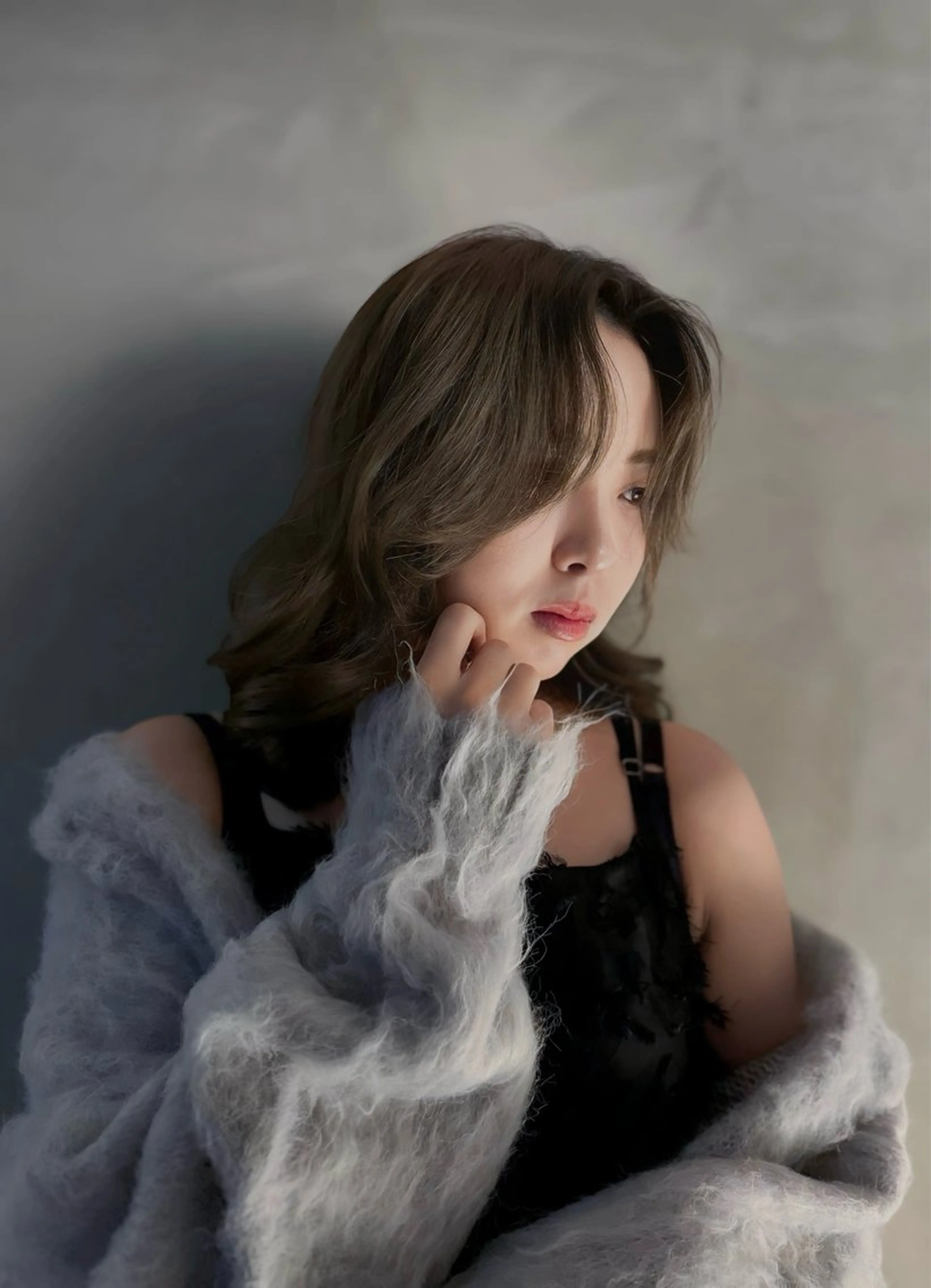 セミロング 田邉 龍星のヘアスタイル