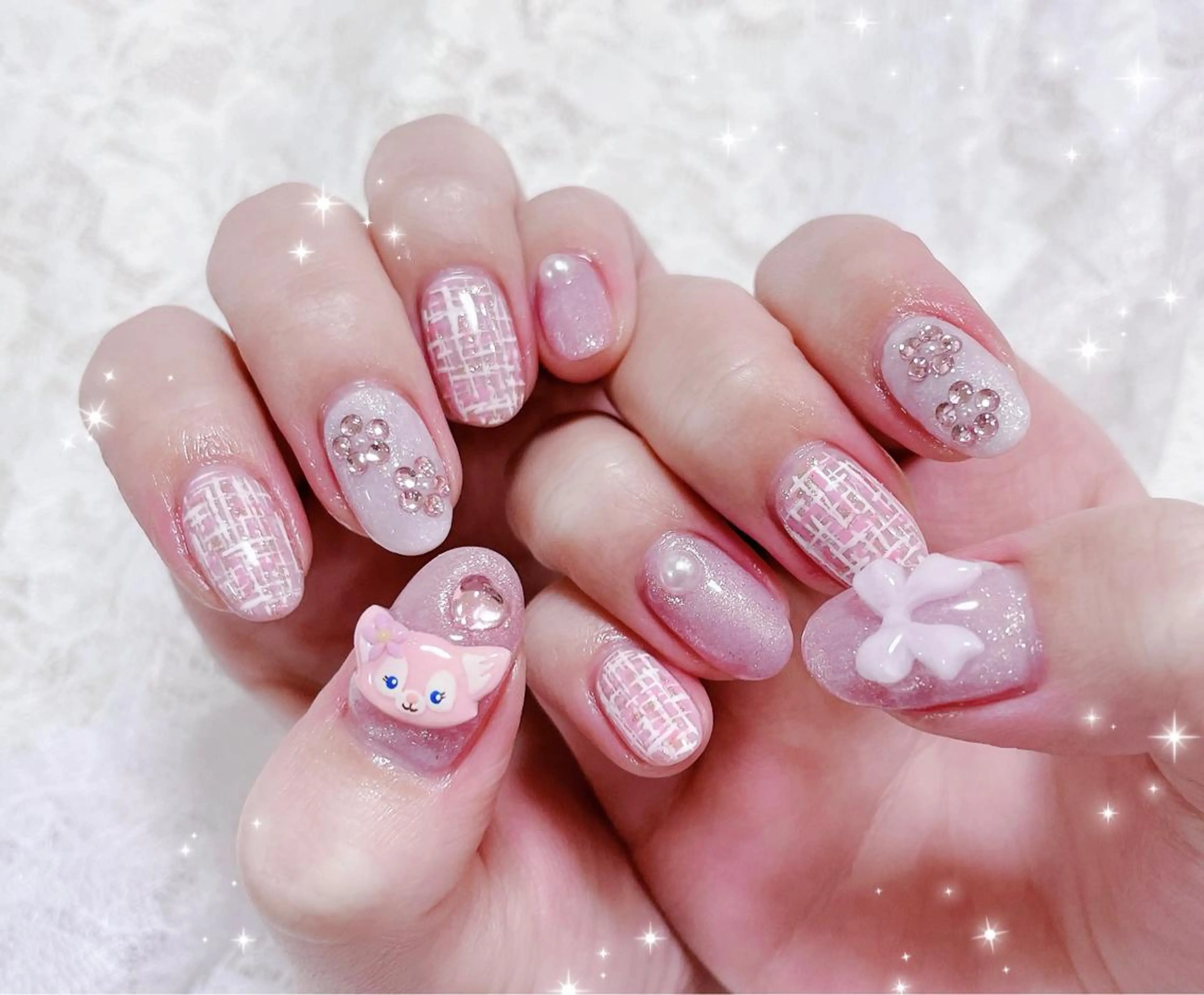 ネイル アートネイル ハンドネイル FLARE NAIL フレアネイルのネイルデザイン