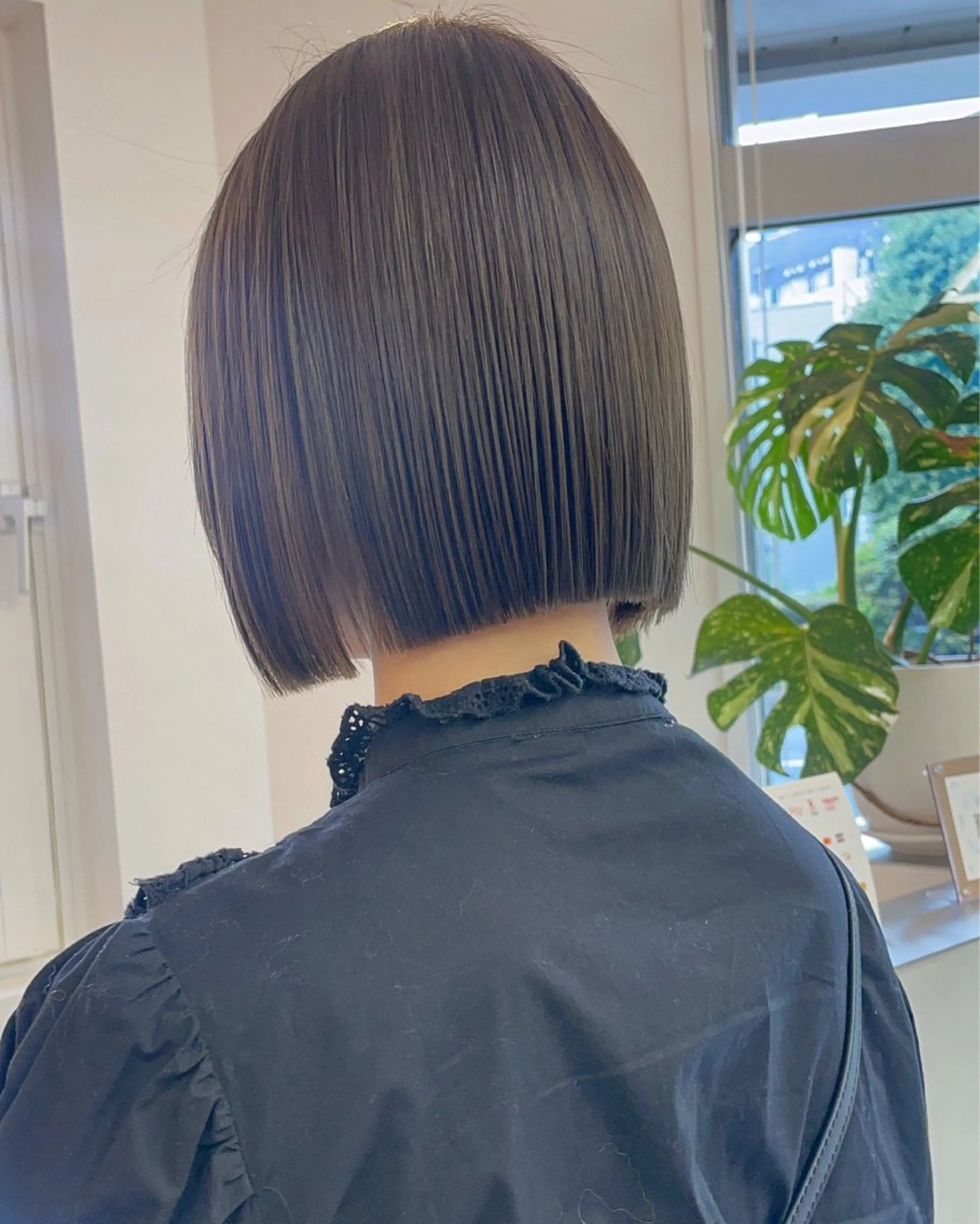 ショート Misaki /ボブ/縮毛矯正のヘアスタイル