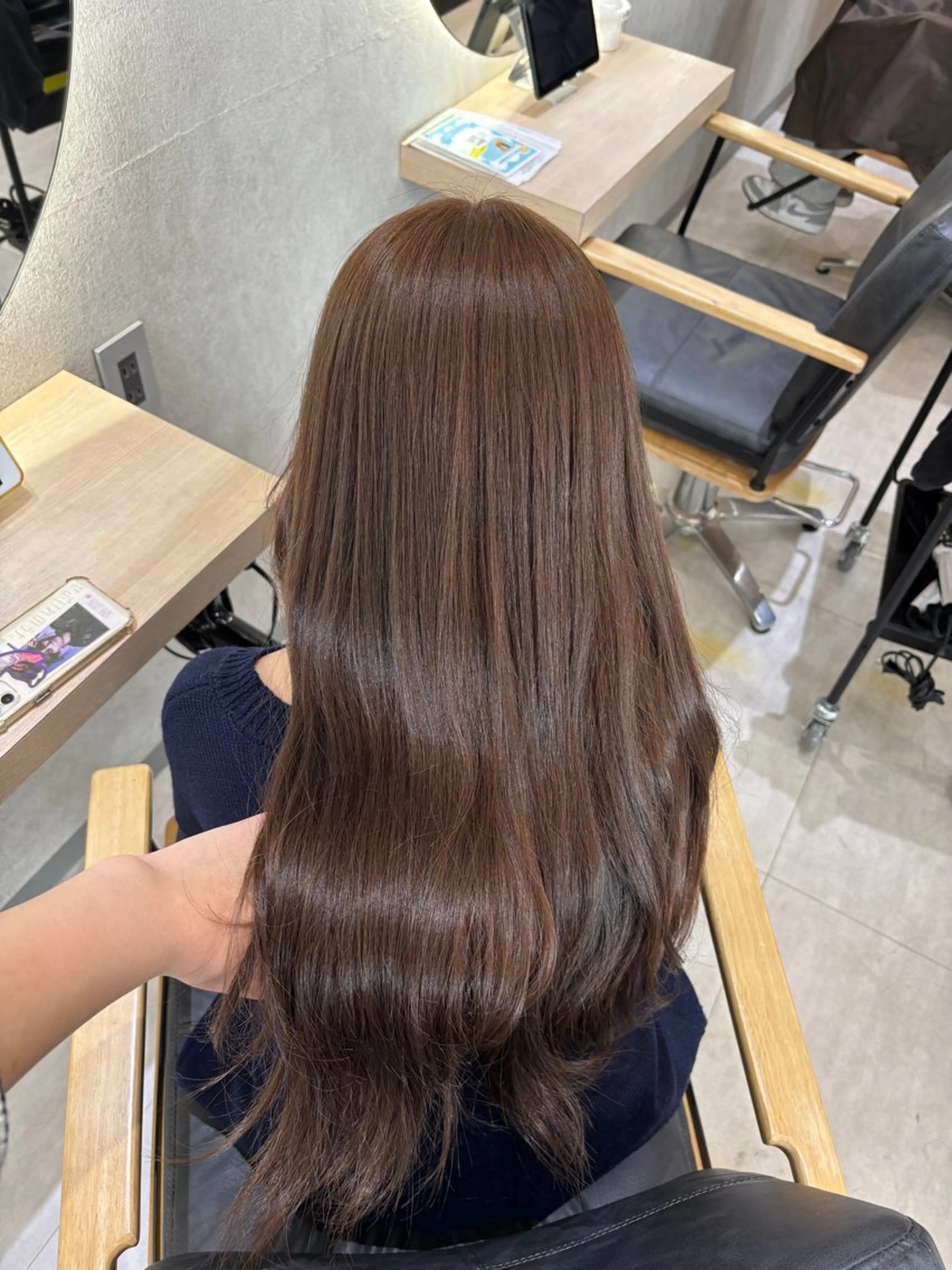 ロング ヘアカラー トリートメント Zina天神/ nozomiのヘアスタイル