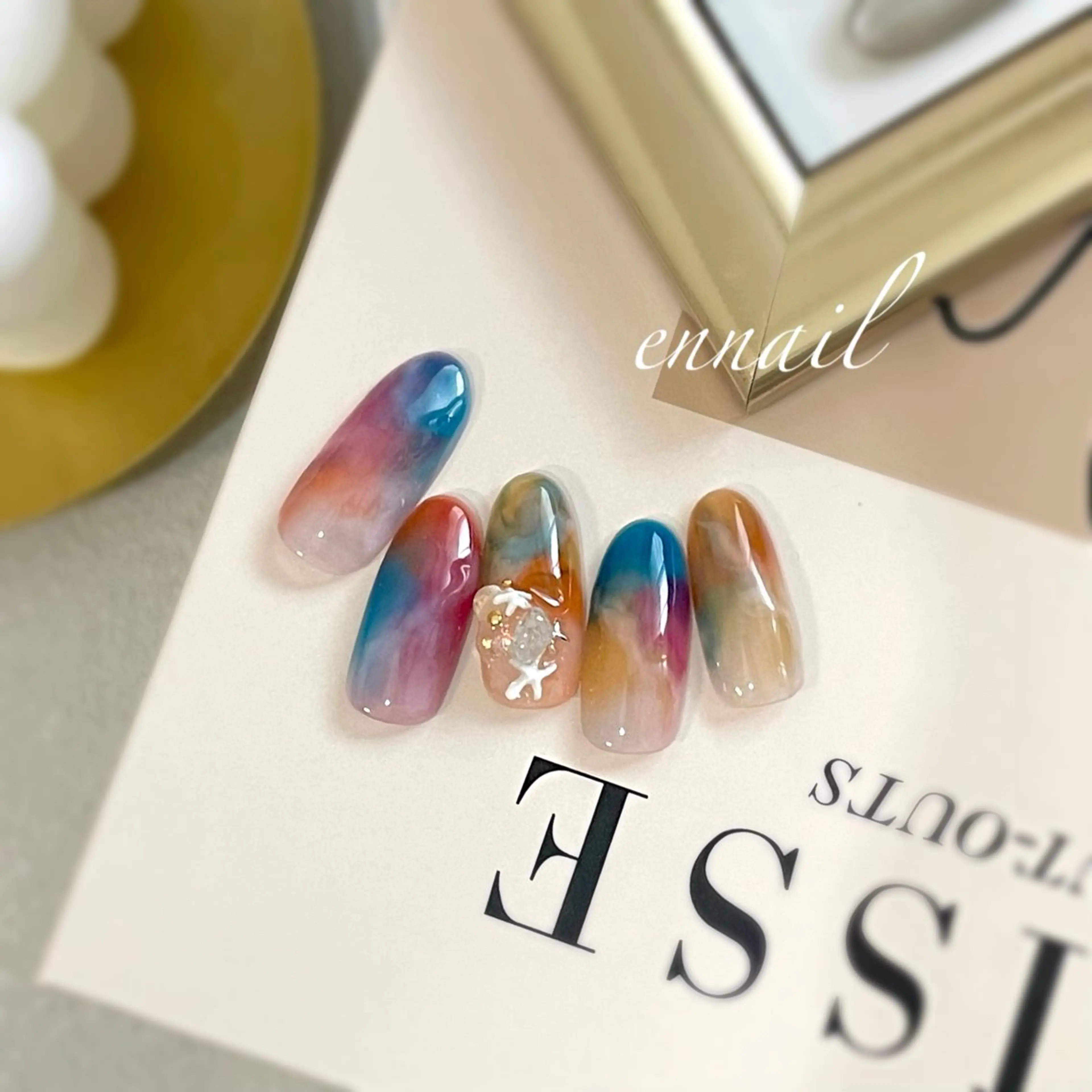 ネイル ハンドネイル en nail  心斎橋のネイルデザイン