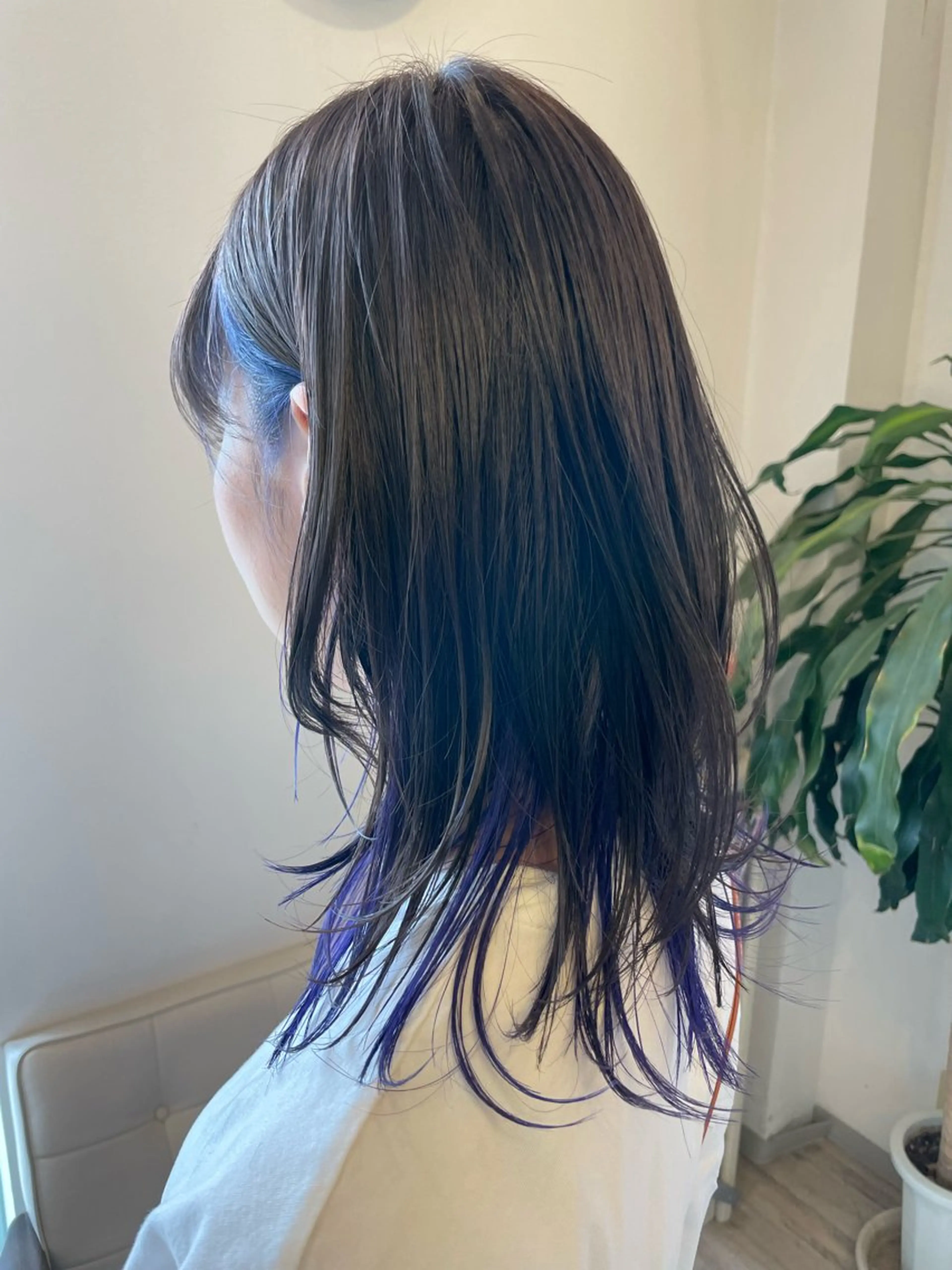 セミロング カラー Avis Hair Works所属・野田 歩のヘアスタイル