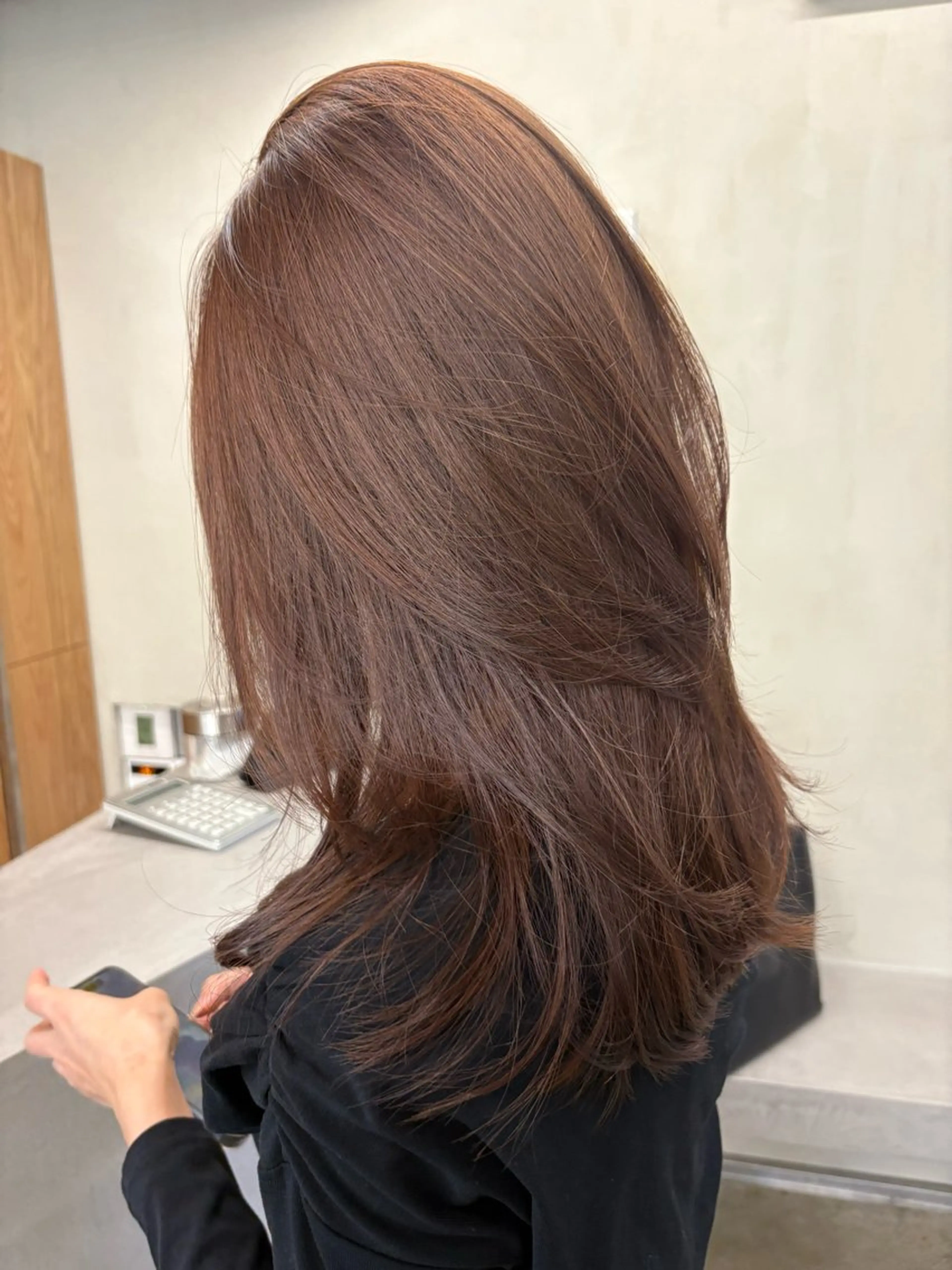 ロング カラー カット ヘアカラー トリートメント レイヤー/柔色 カラー/SAkiのヘアスタイル