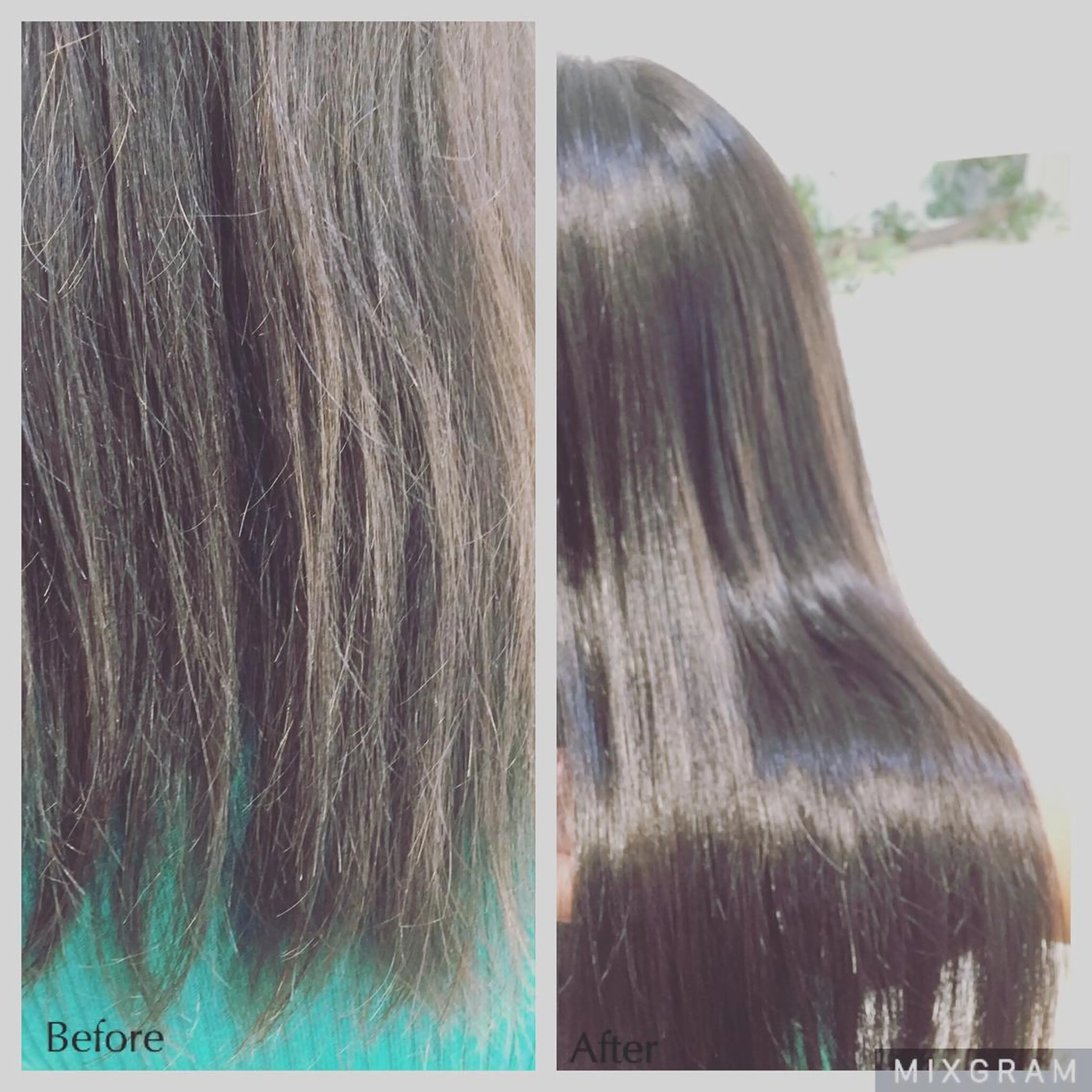 ロング 縮毛矯正 舘野 太嘉宏のヘアスタイル