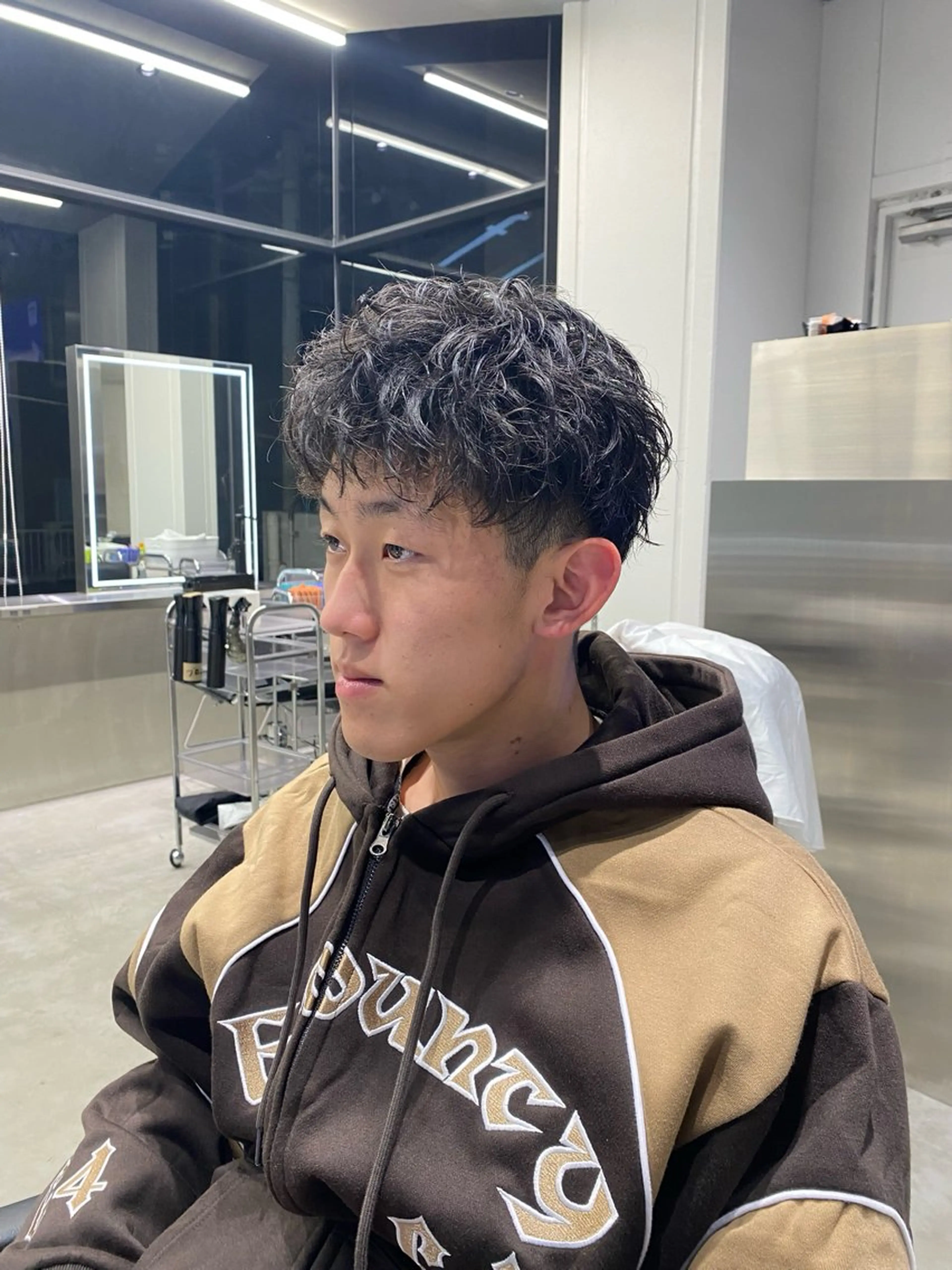 ショート パーマ メンズ fifth天神大名メンズサロン(フィフス)所属・fifth天神パーマ 特化/大田宗一朗のヘアスタイル