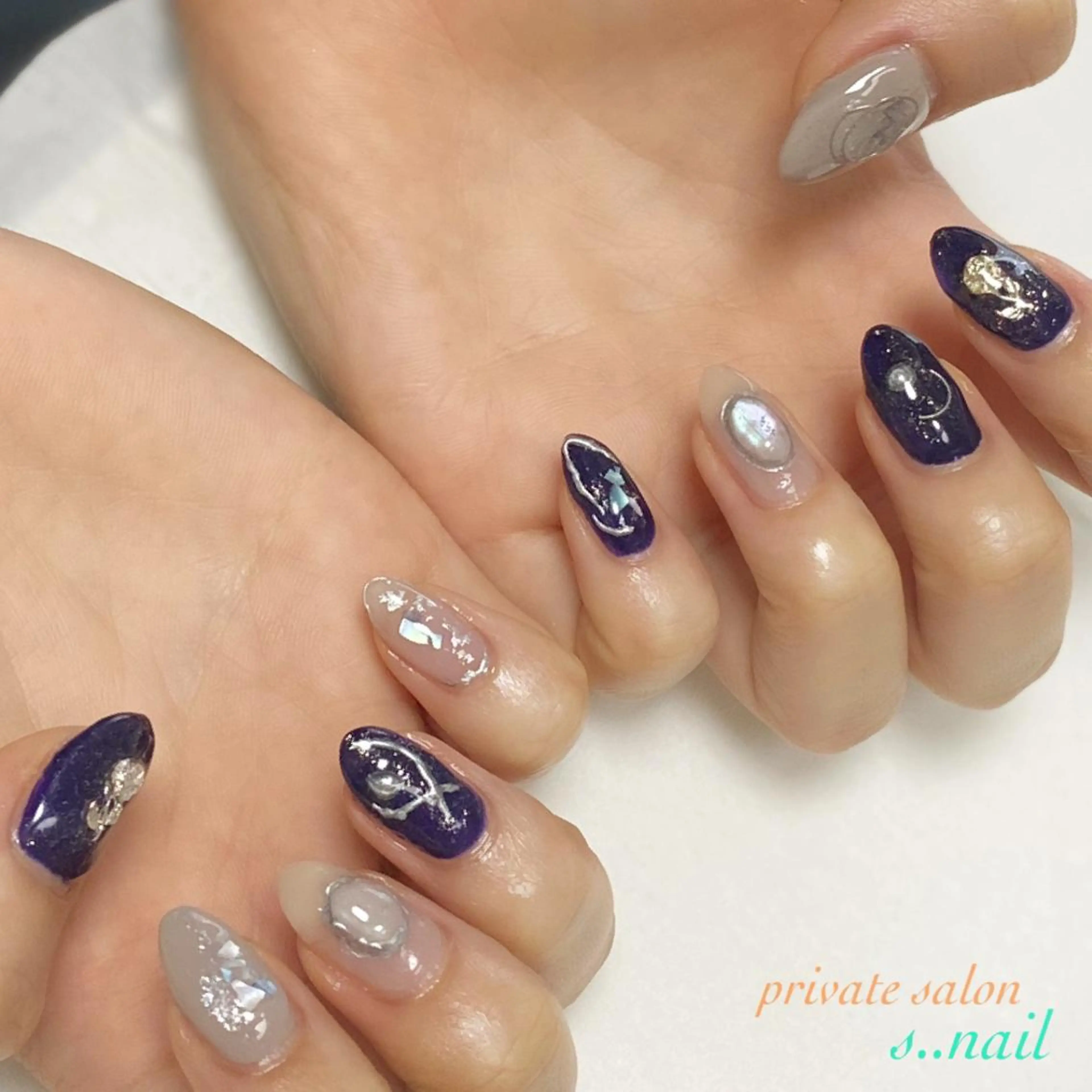 ネイル ニュアンスネイル ハンドネイル フットネイル s..nail / MORITAのネイルデザイン
