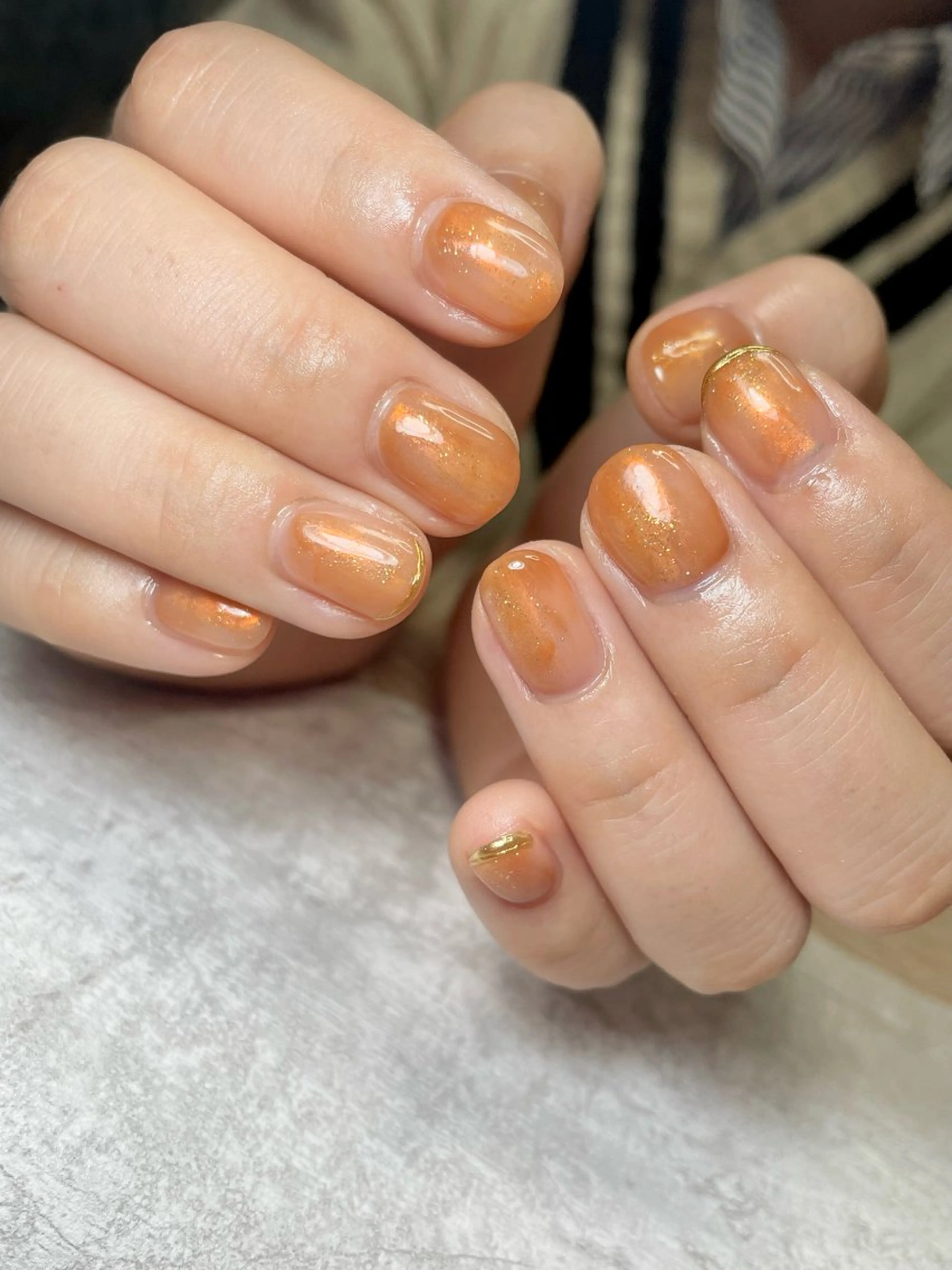 ネイル 持ち込み ニュアンスネイル BEAUTY GARDEN 【nail salon unseul】所属・nana .のネイルデザイン