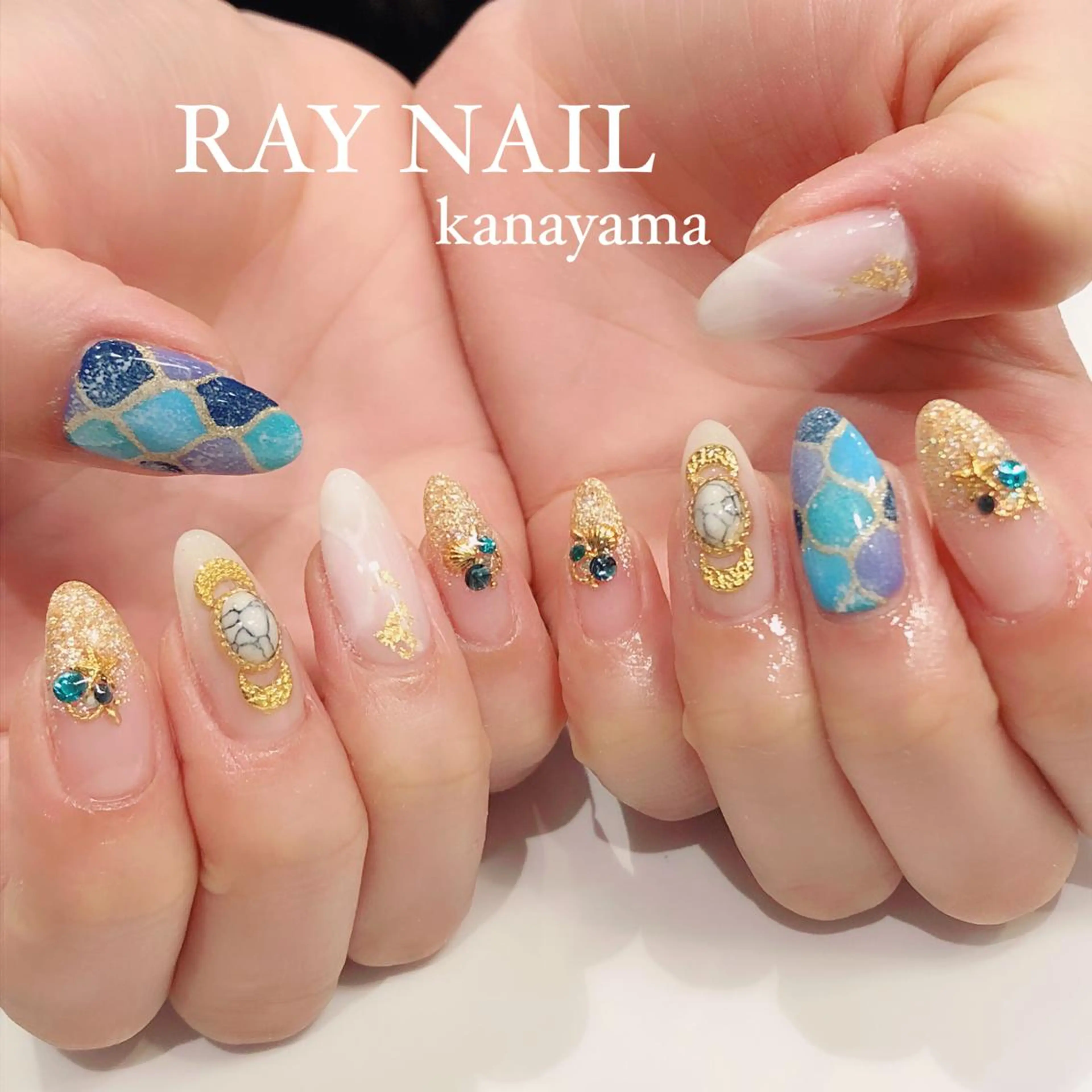 ネイル Arowa 伊田のネイルデザイン