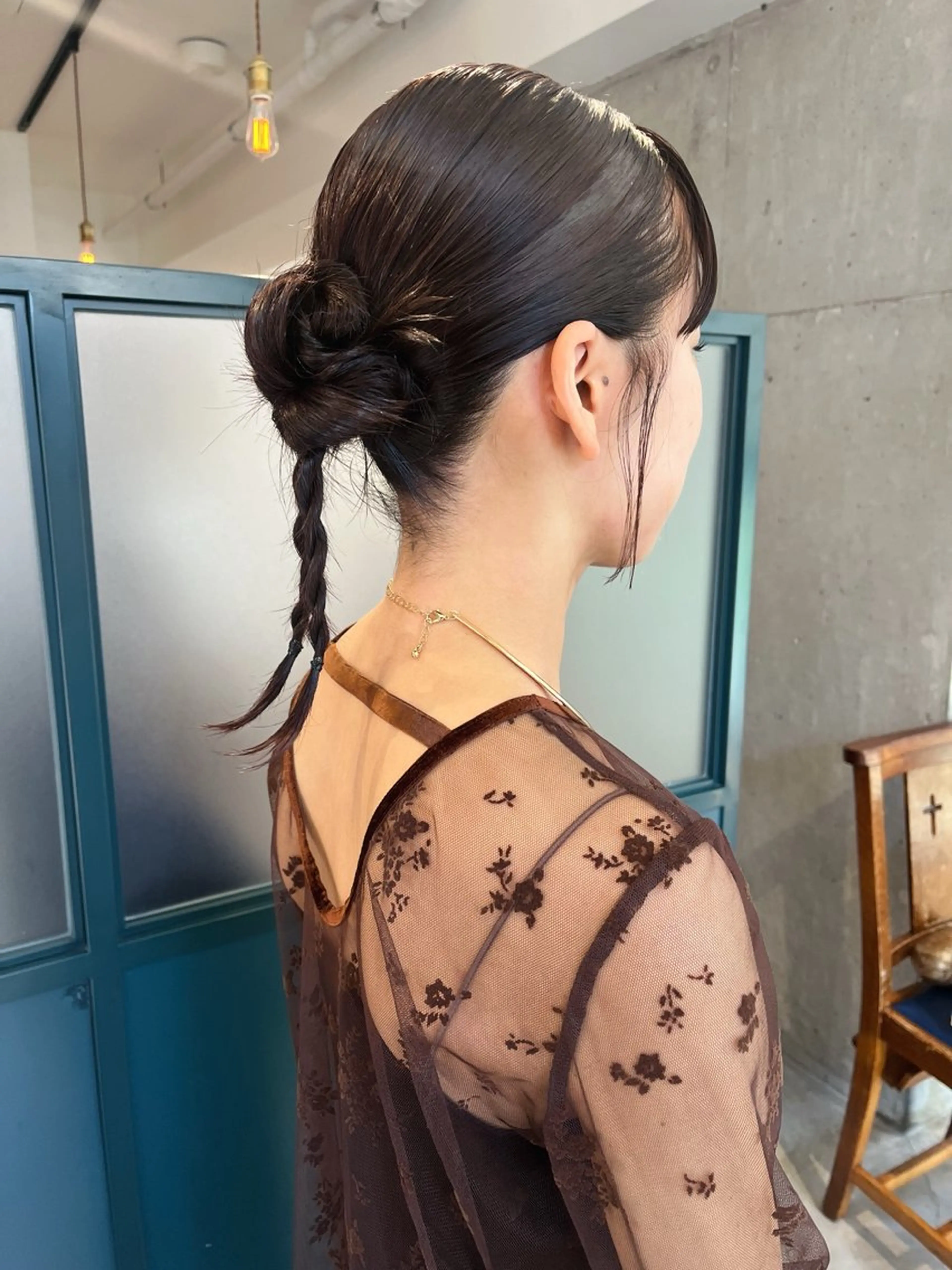 ヘアセットの写真