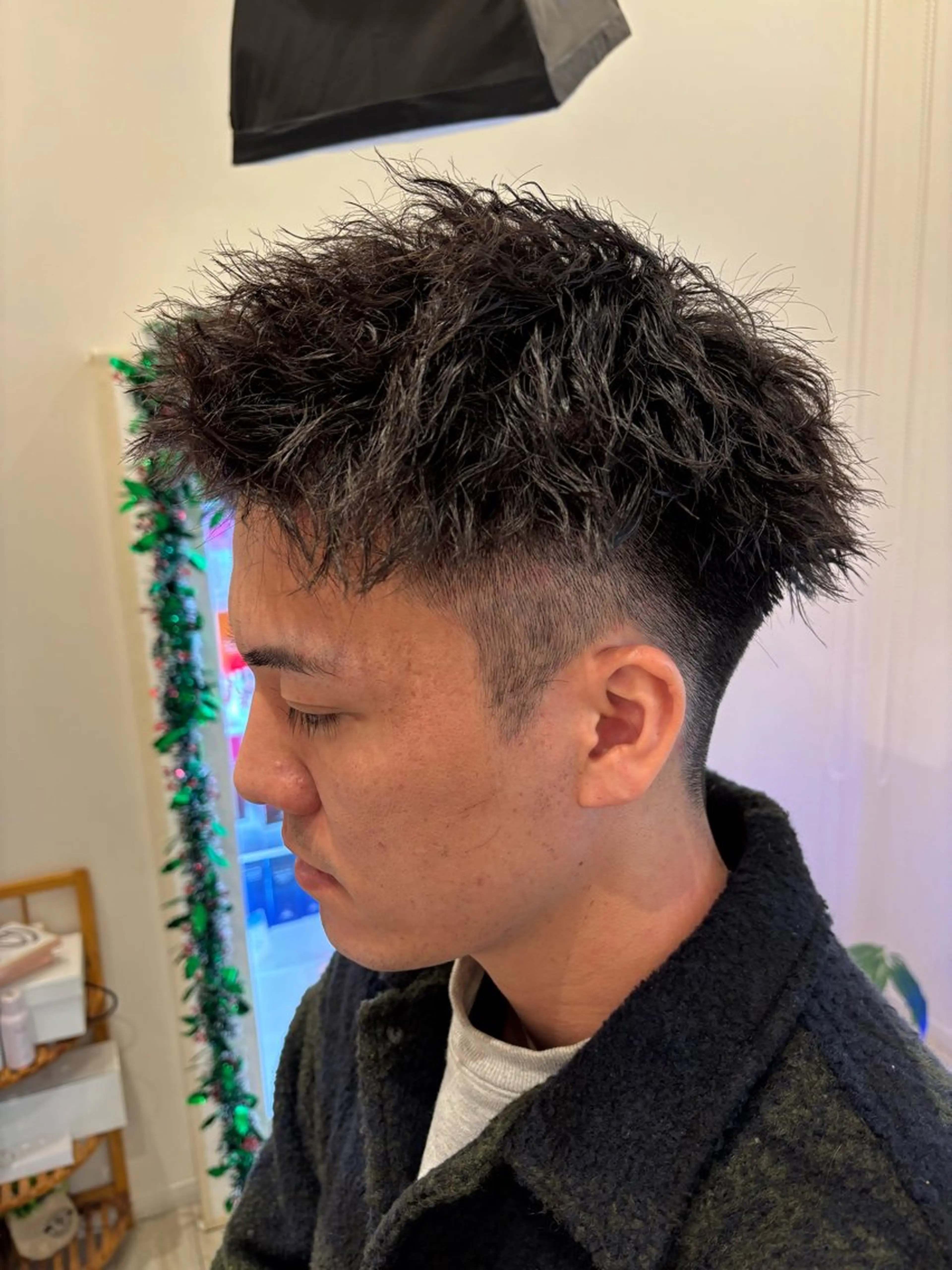 パーマ メンズ カット パーマ 黒川 真伍のヘアスタイル