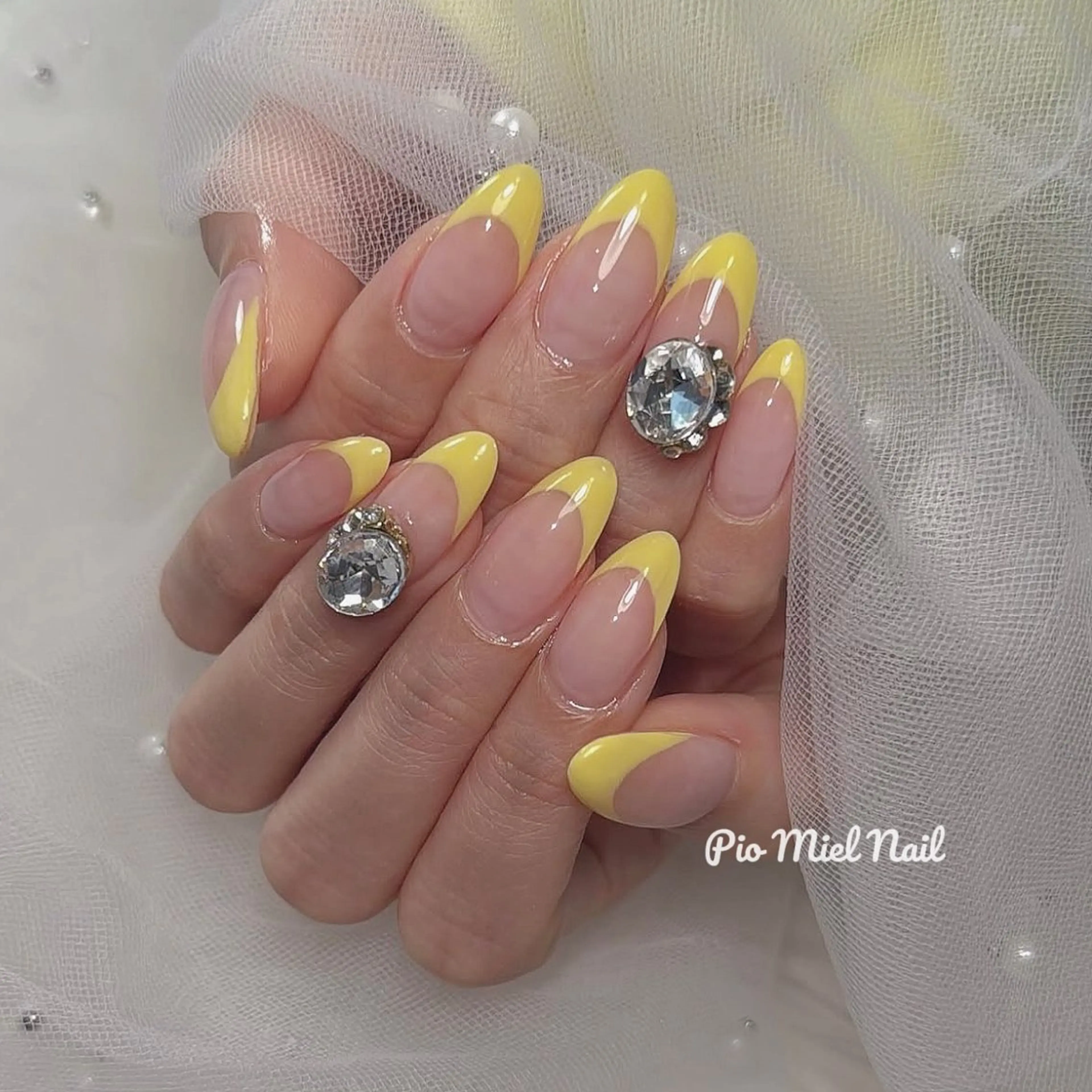 [お気に入りした方限定] チップ長さだし10本🌻アートやり放題・パーツつけ2個　¥12980→  ¥10000の写真