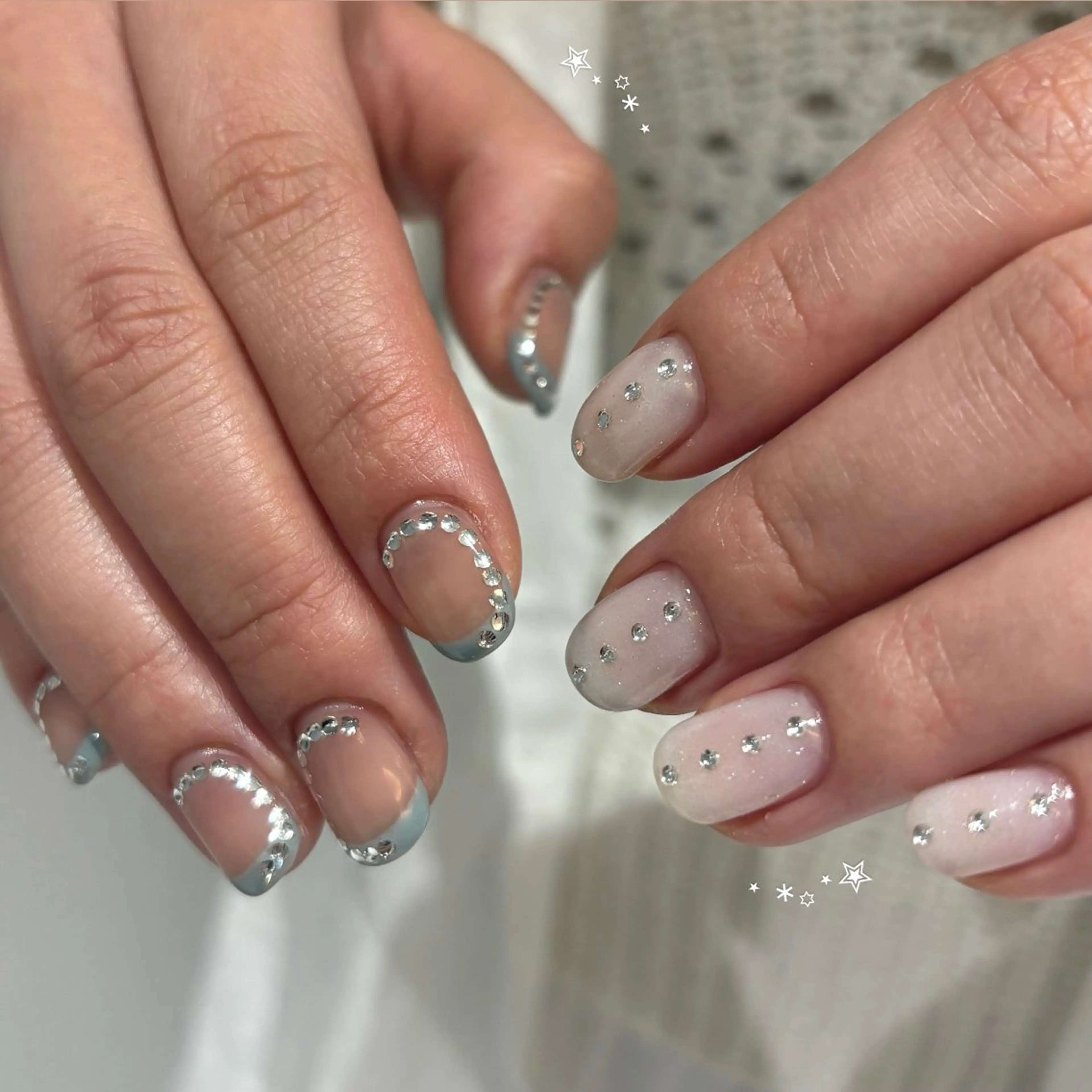 ネイル ハンドネイル 星 みづきのネイルデザイン