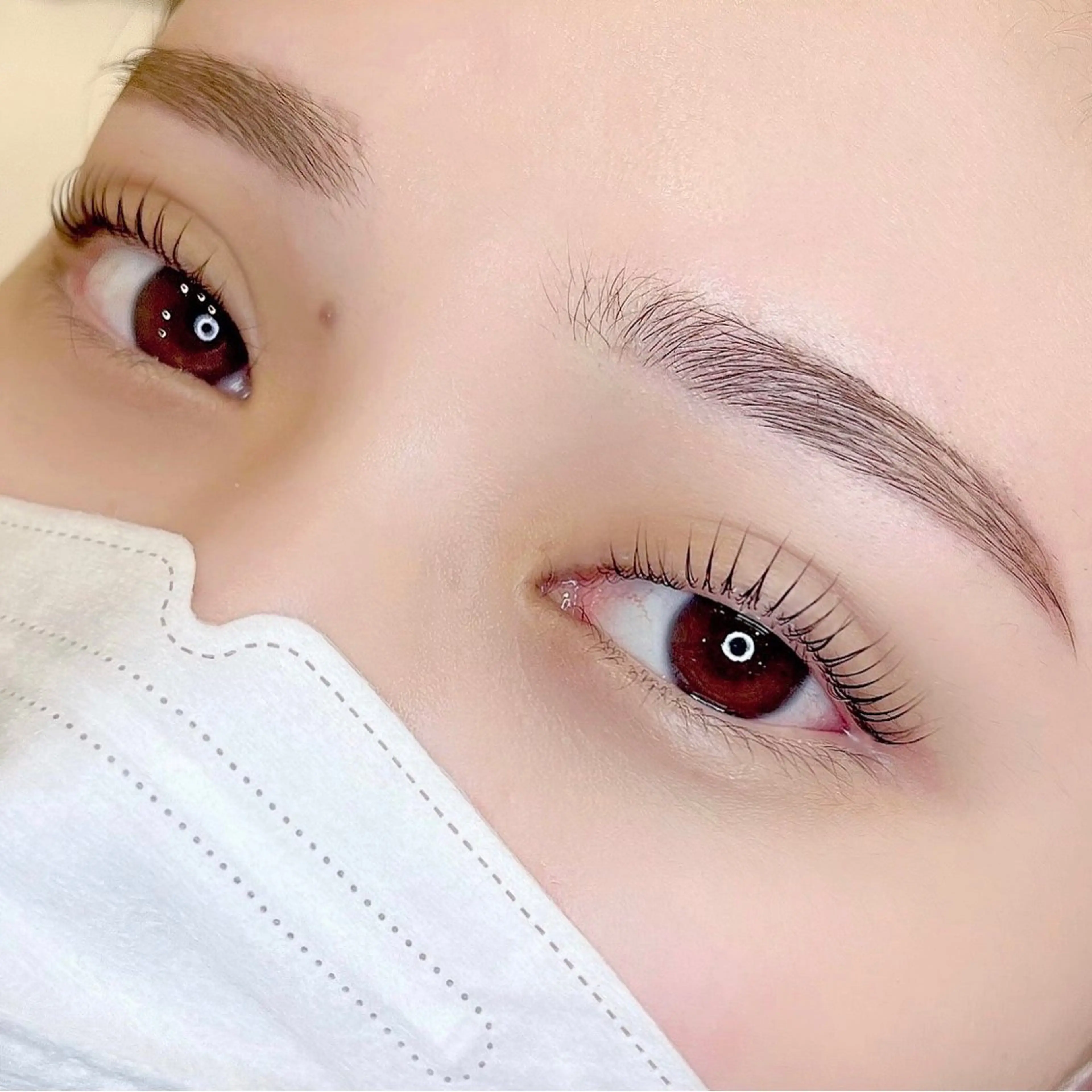 マツエク・マツパ 一重×まつ毛パーマ 東野ゆい🌼 eyelashのマツエク・マツパデザイン