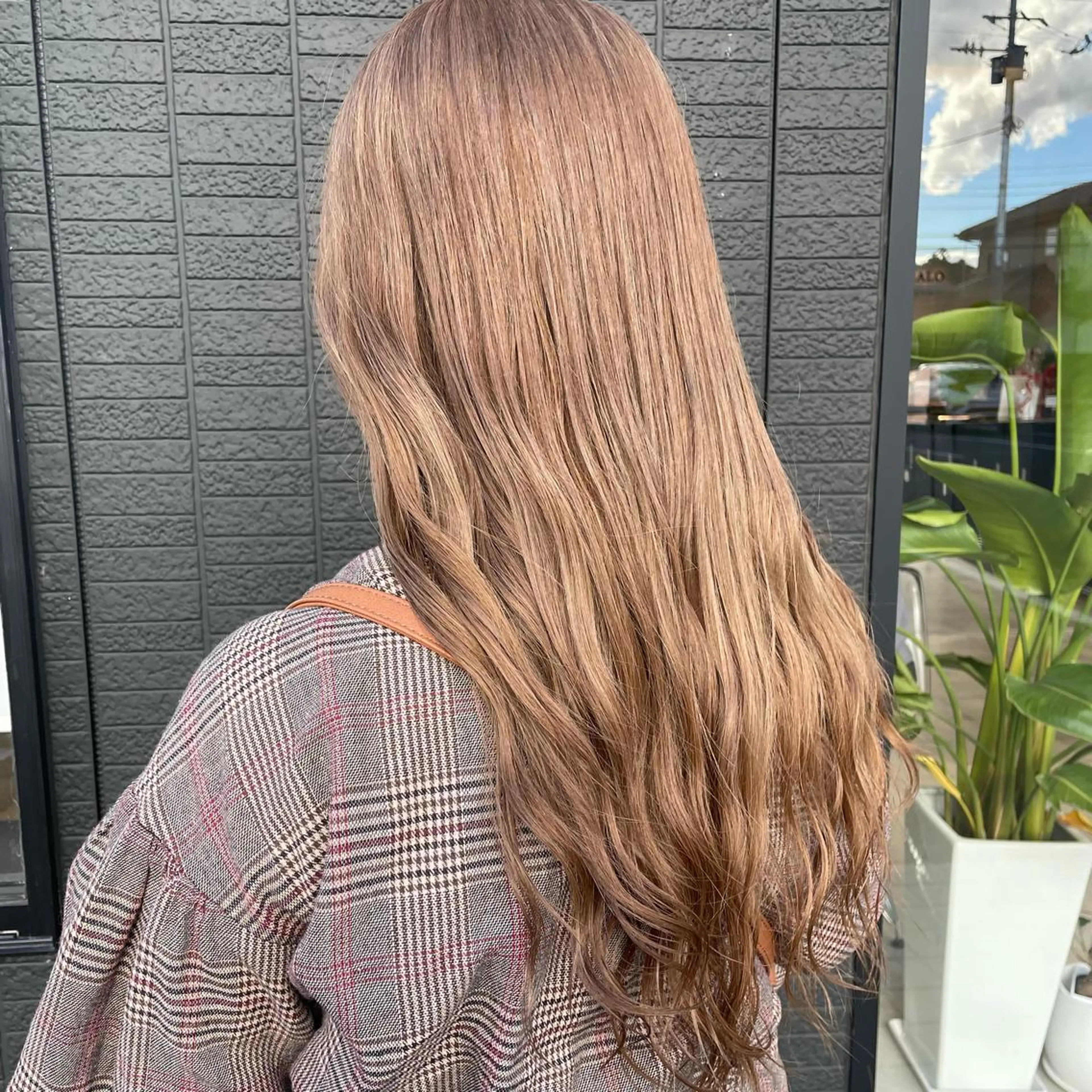 ロング カット ヘアカラー 🫧艶髪/ブリーチ 🐳honami🫧のヘアスタイル