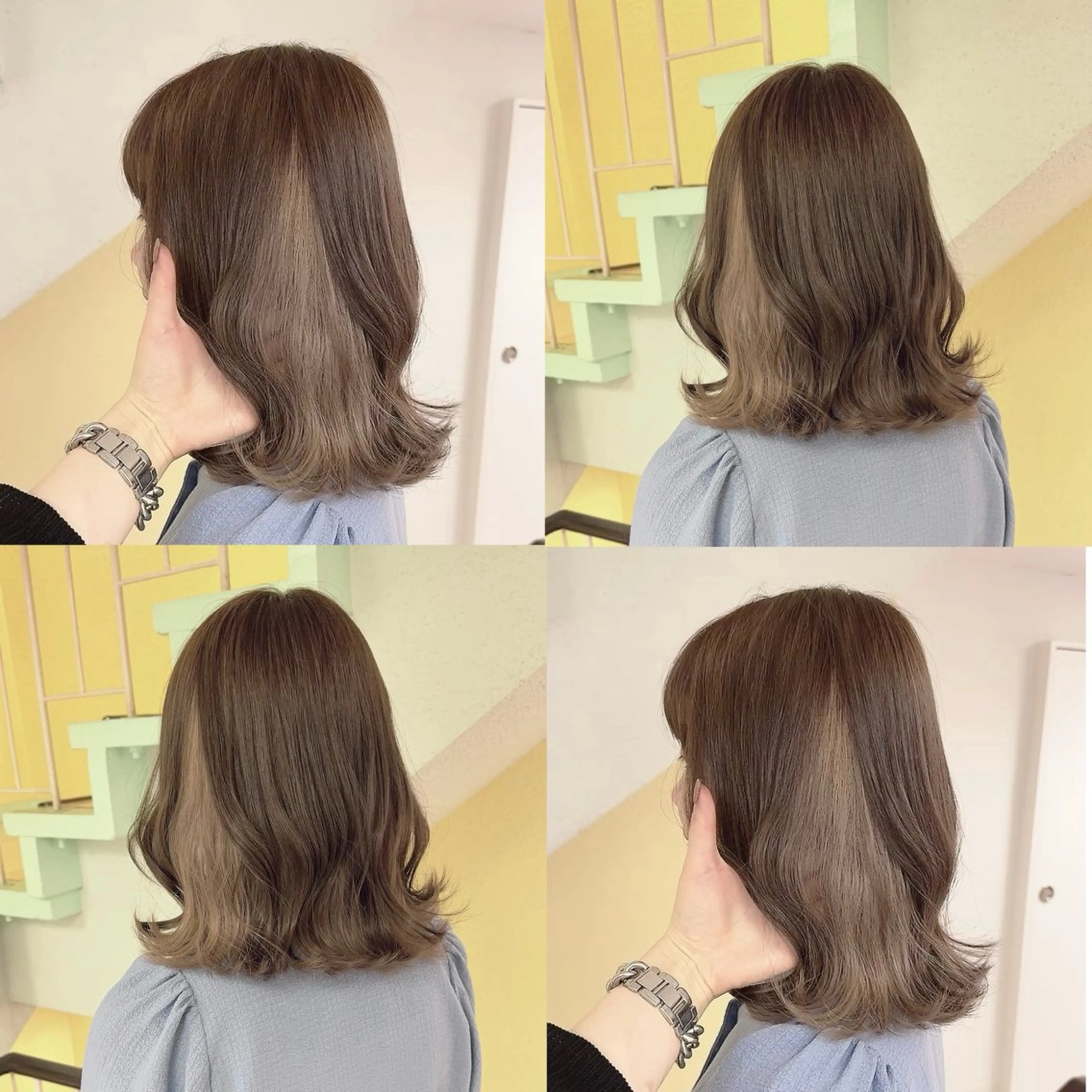 カラー ヘアカラー トリートメント 渋谷:インナーカラー ／🍒エリカ🍒のヘアスタイル