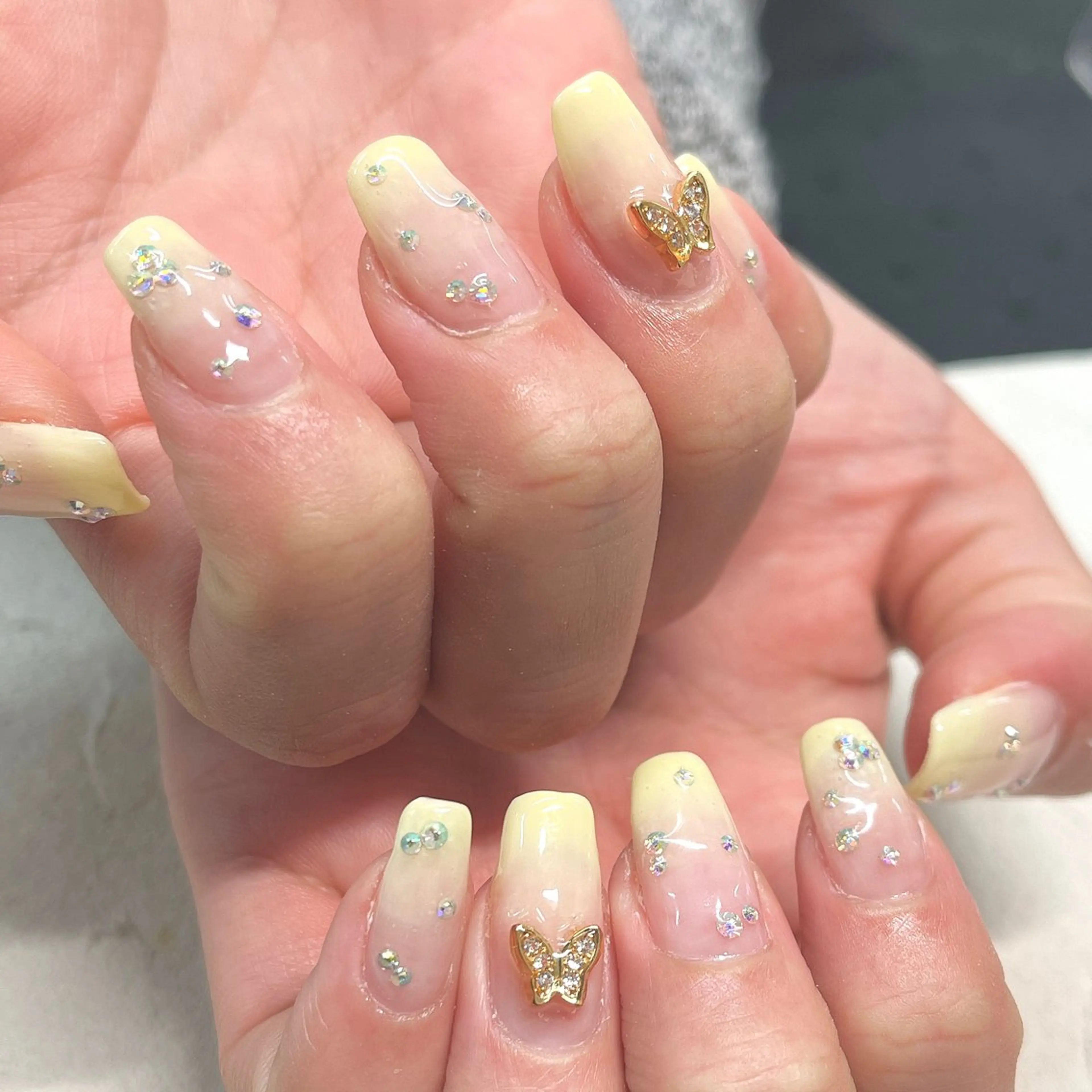 ネイル アートネイル フットネイル フレンチネイル ジェルネイル グラデーション Bianca市ヶ谷店 Aiuraのネイルデザイン