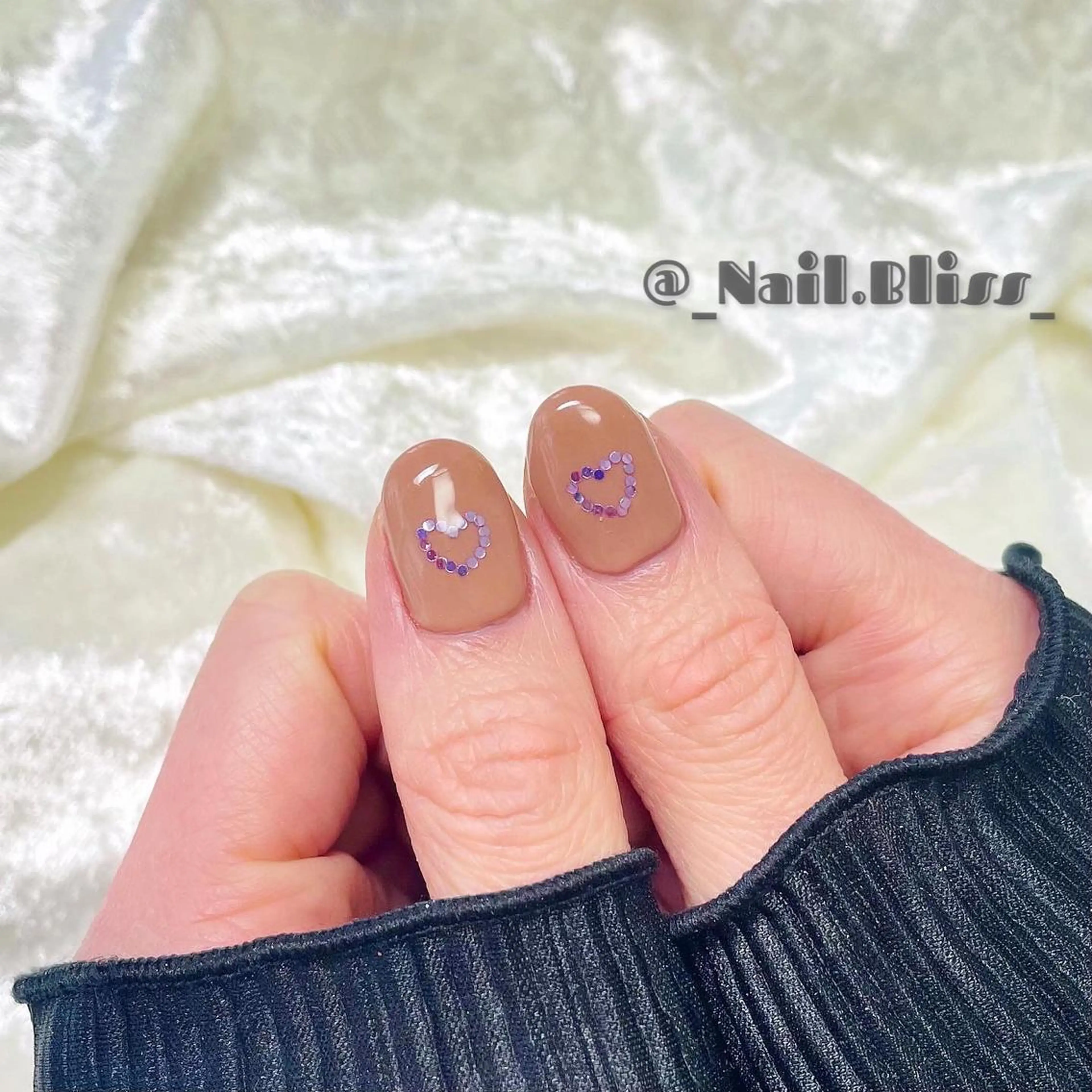 ネイル ハート ハンドネイル NAIL BLISSのネイルデザイン