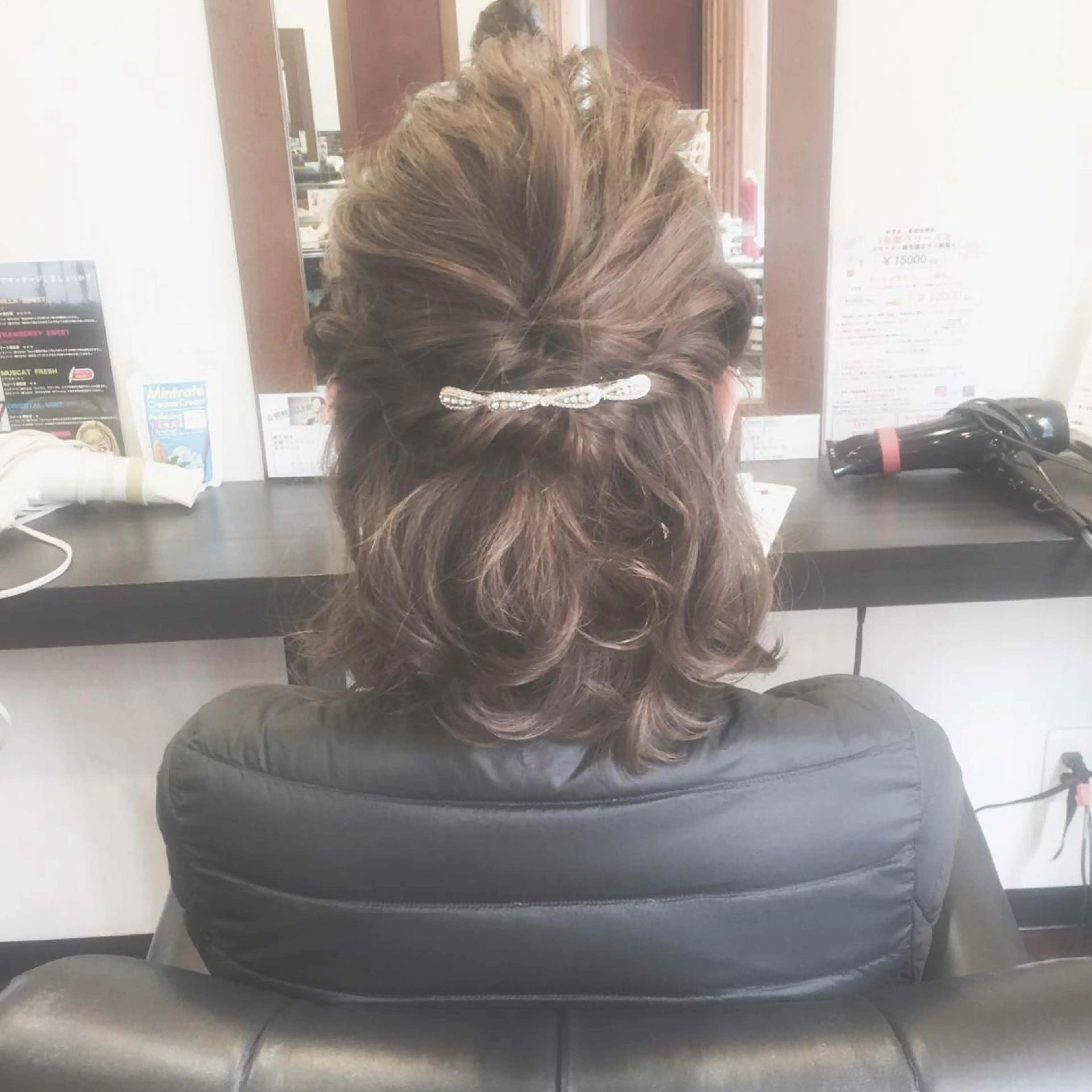 ヘアアレンジ ヘアセット 井上 美奈子のヘアスタイル