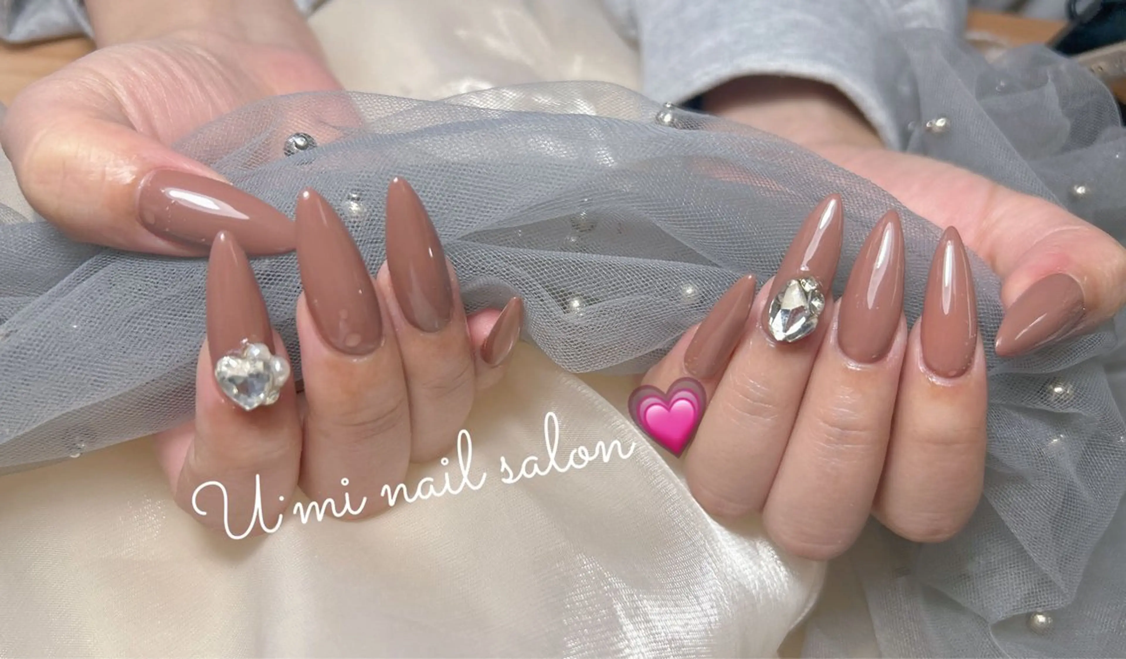 ネイル ワンカラーネイル ハンドネイル Ｕ·Mi nail salon所属・u・mi  上野御徒町パラジェルのネイルデザイン
