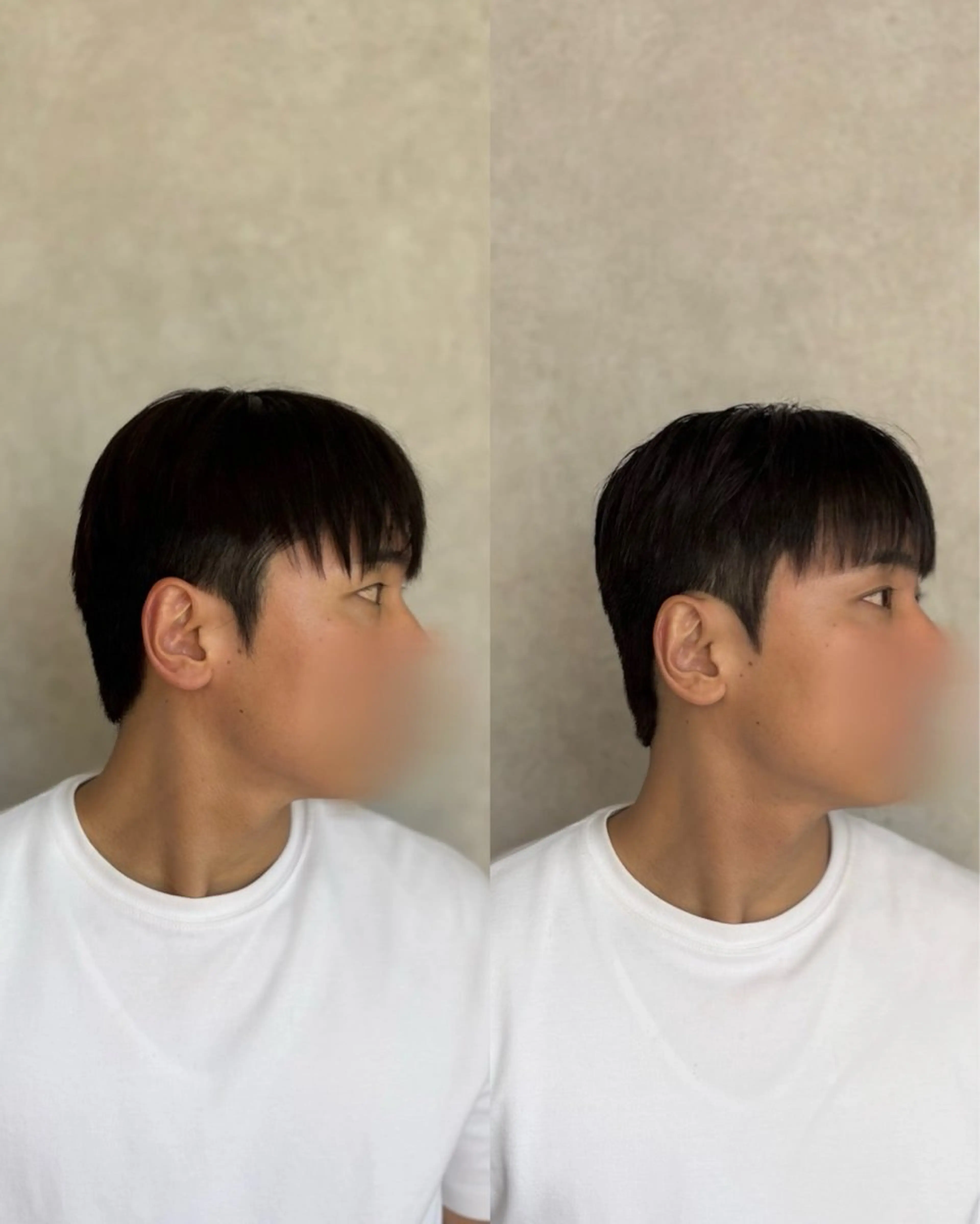 ショート パーマ メンズ カット パーマ 韓国メンズヘア/ ダウンパーマ/歩夢のヘアスタイル