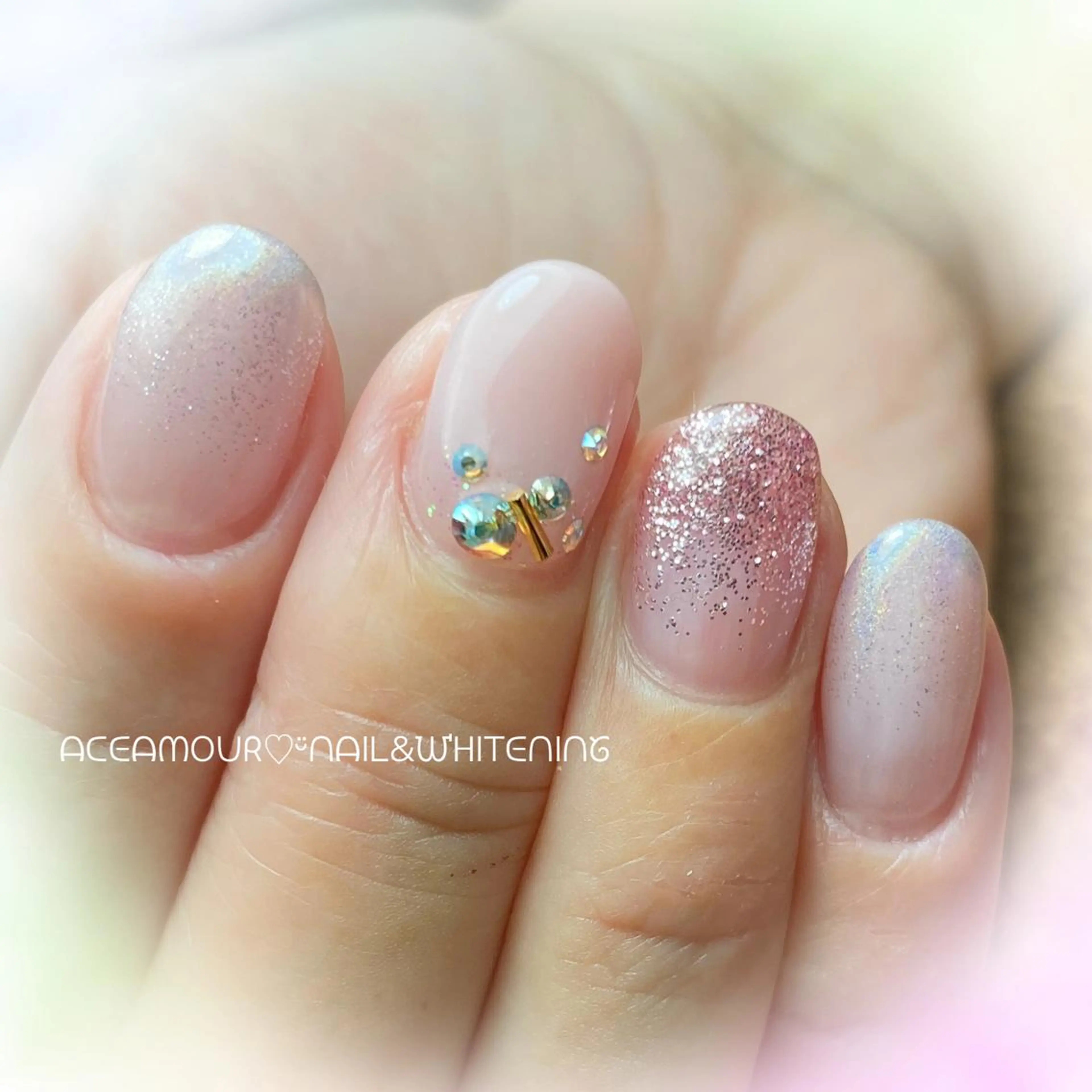 ネイル ネイル/耳つぼ /新ホワイトニングのネイルデザイン