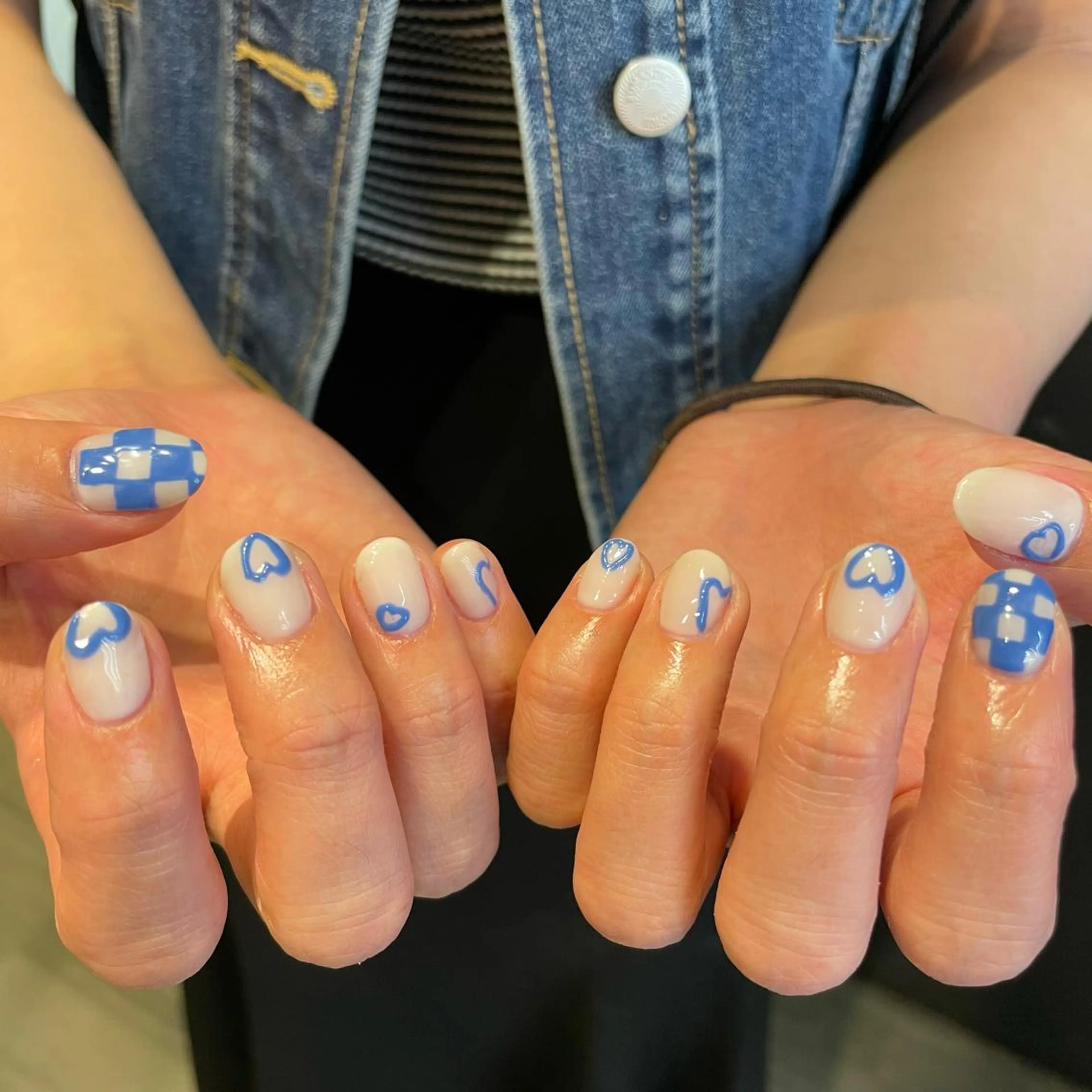 ネイル 🫧飛山琉桜/二条 ネイルアート/束感のマツエク・マツパデザイン