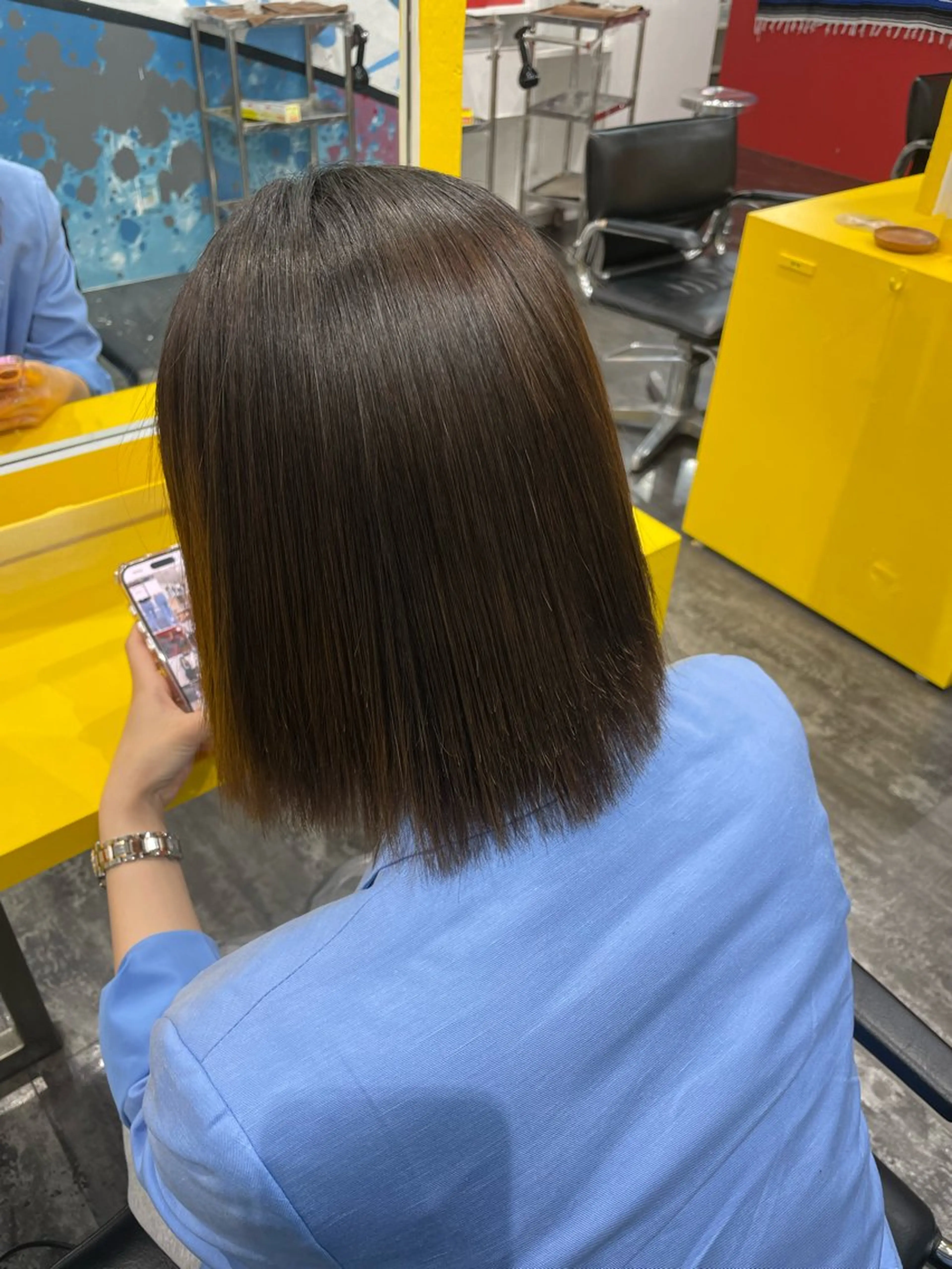 ミディアム 縮毛矯正 ✵LOMARLIE✵ chiseのヘアスタイル