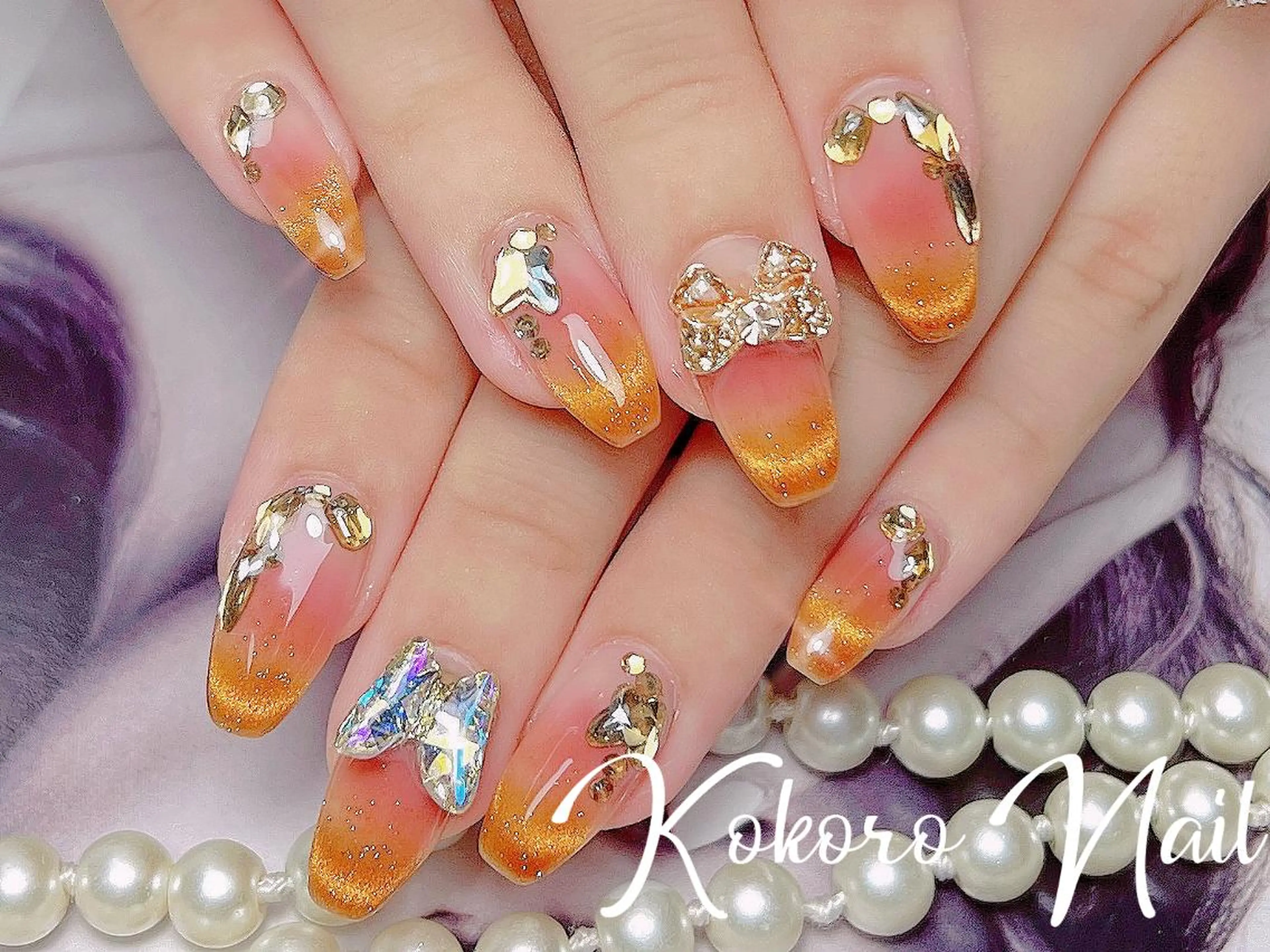 ネイル ハンドネイル ハンドケア 🎀ナナ 🎀のネイルデザイン