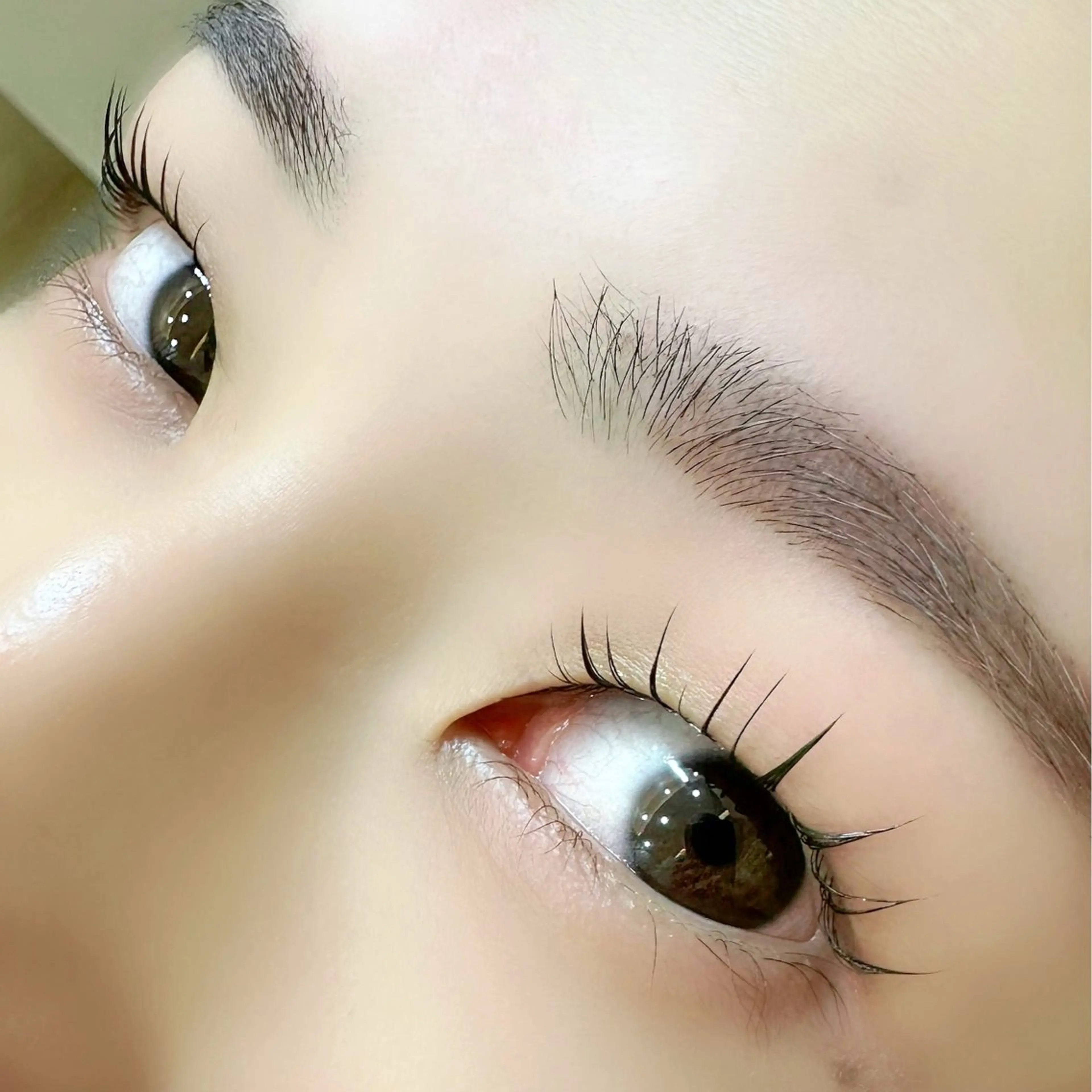 マツエク・マツパ 一重×まつ毛パーマ マツパ OPS hair ミクのマツエク・マツパデザイン