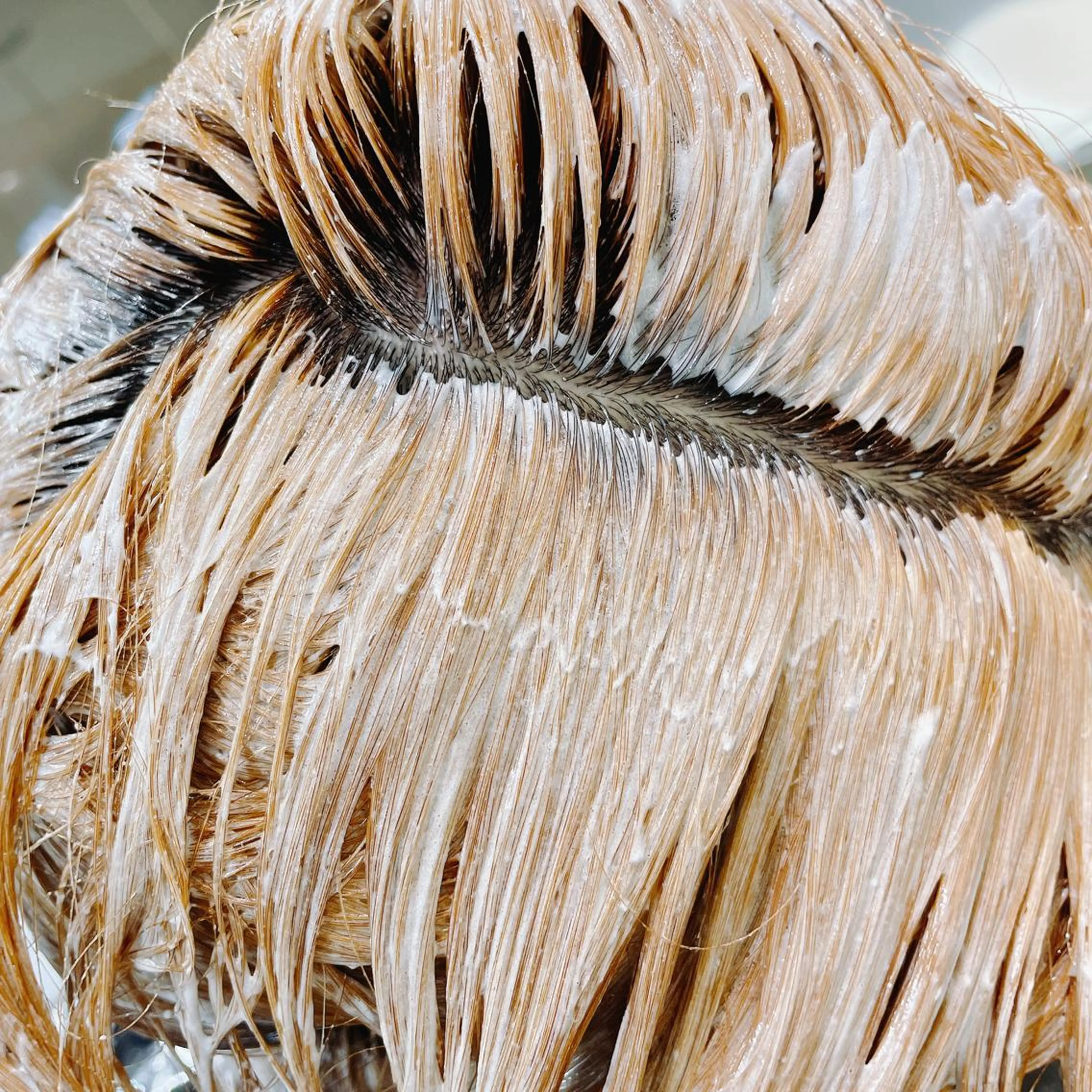 セミロング カラー カット 縮毛矯正 松佐 ゆかりのヘアスタイル