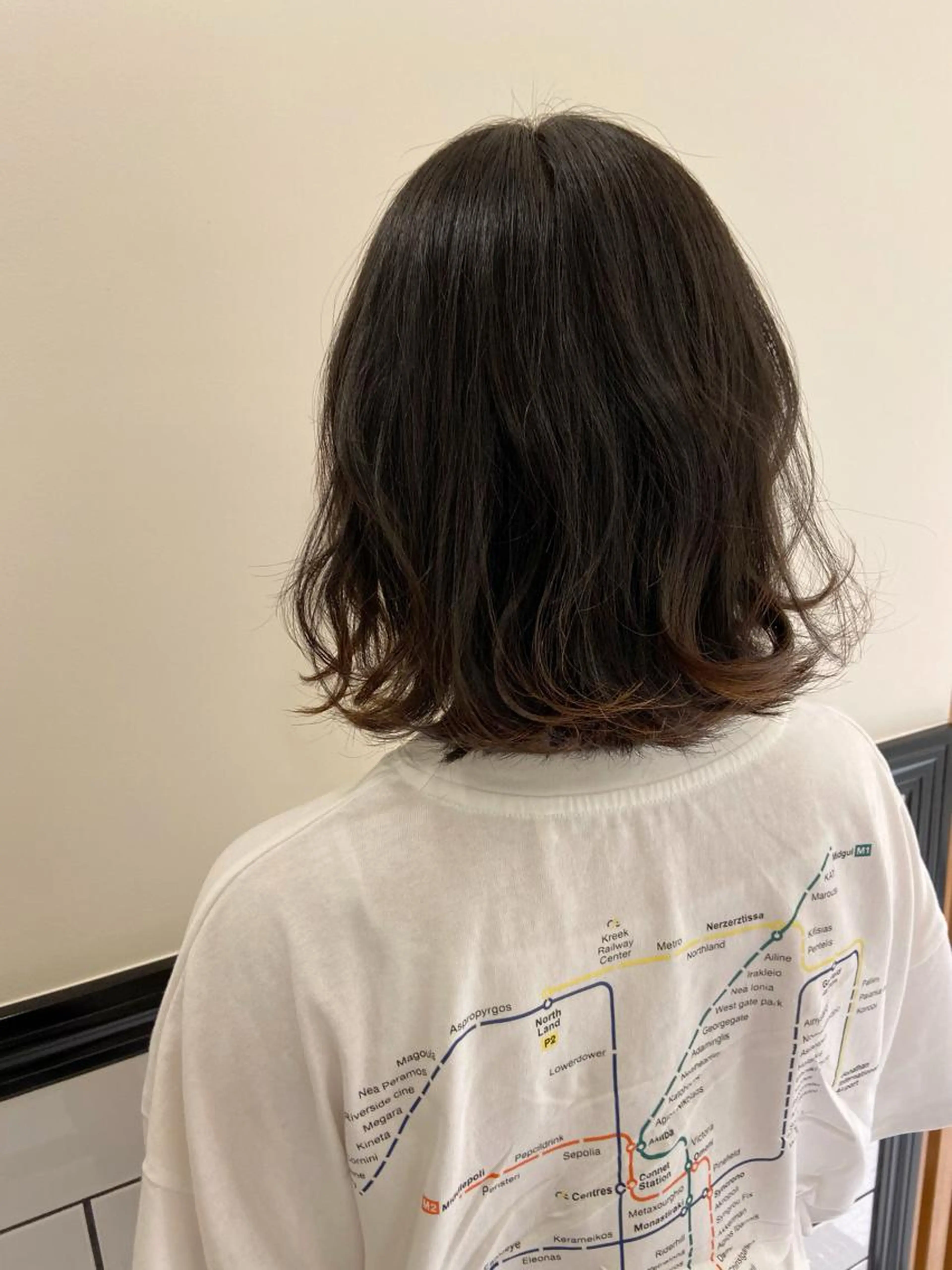 カット＋コールドパーマ＋炭酸ケア🌿の写真