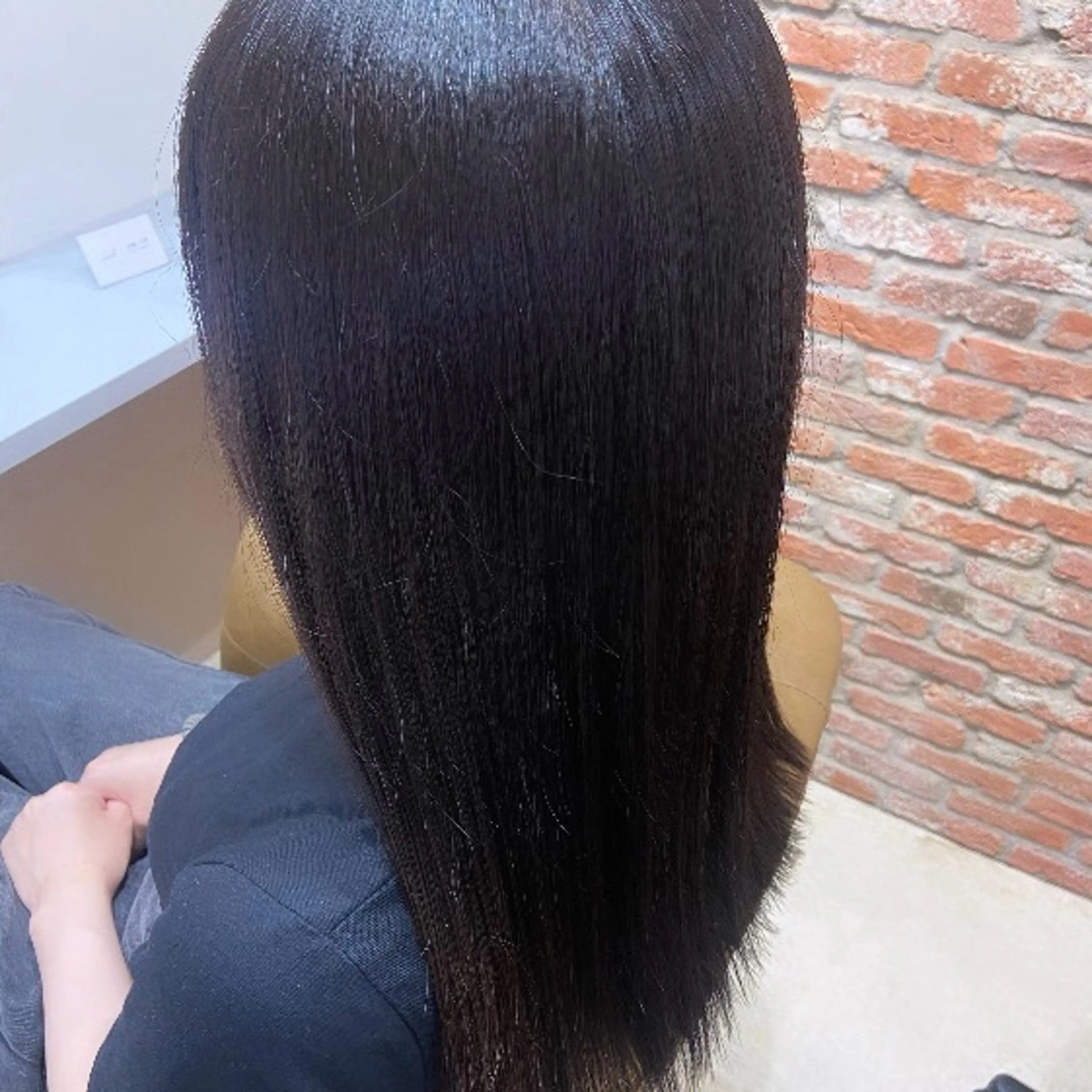 ロング カラー 山﨑 千尋のヘアスタイル