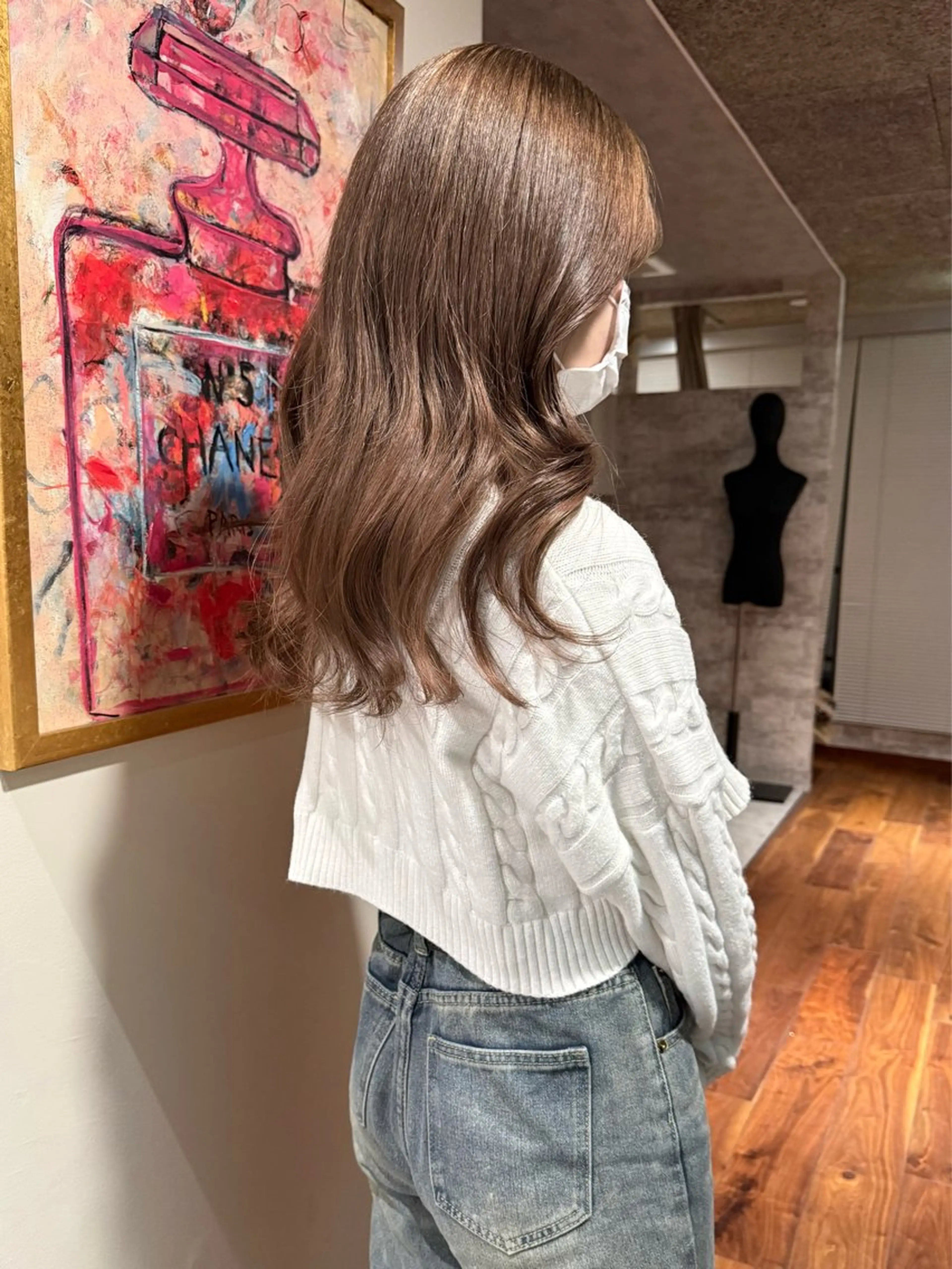 セミロング カラー ヘアカラー トリートメント mai / linoah˚✧のヘアスタイル