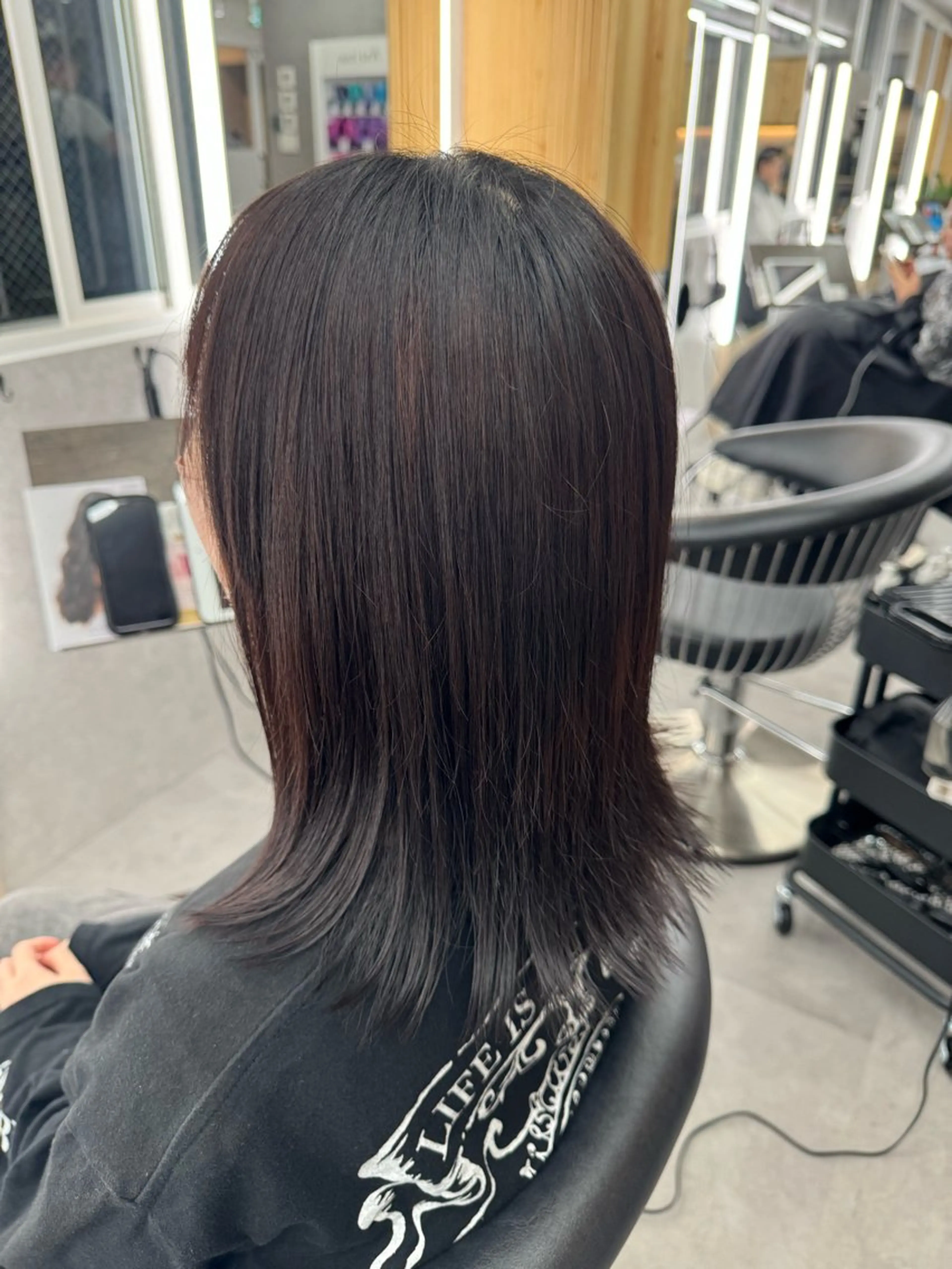 セミロング 【縮毛矯正/カラー】 今野寛己のヘアスタイル