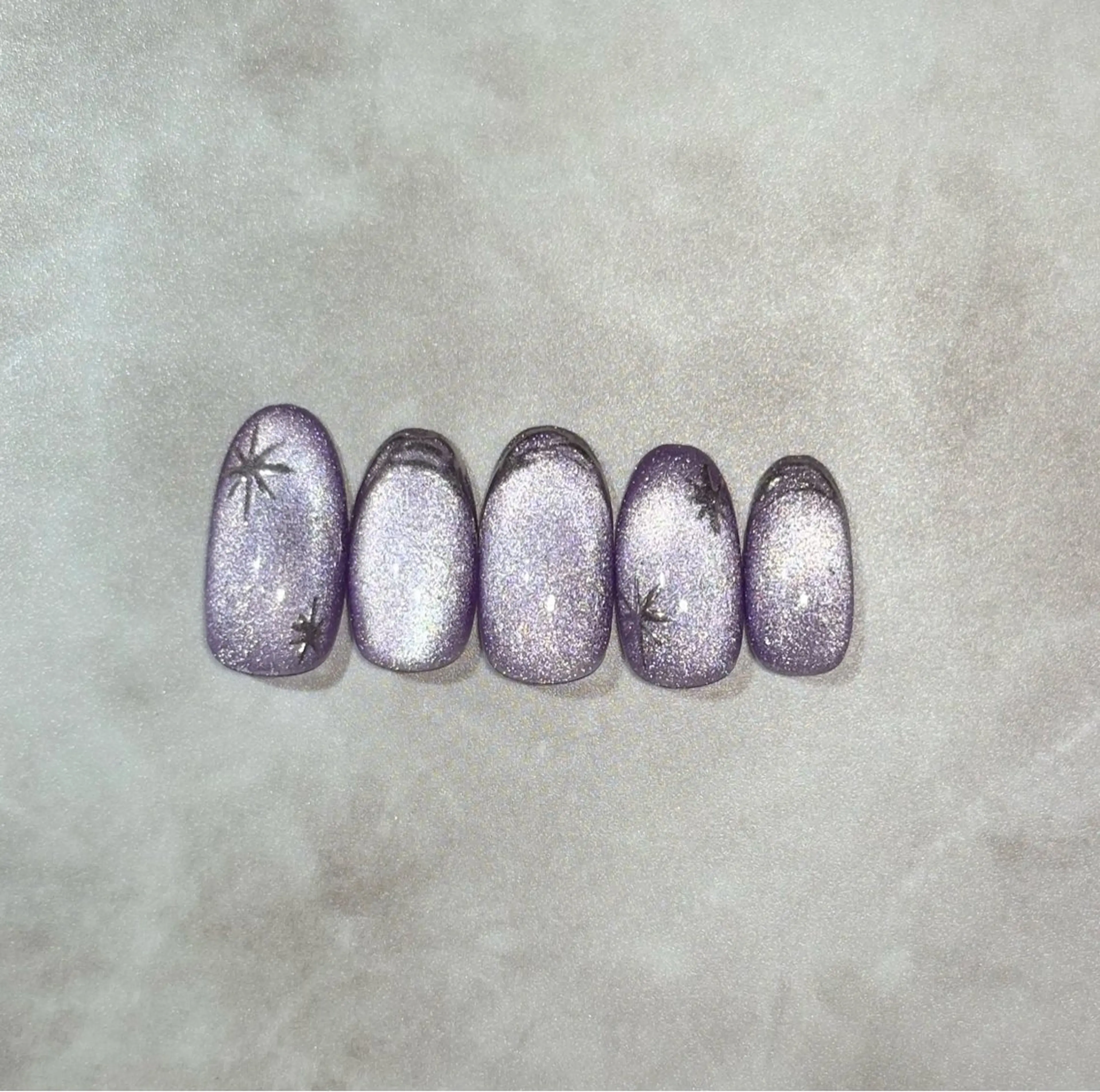 ネイル ハンドネイル 🩶 hanaのネイルデザイン