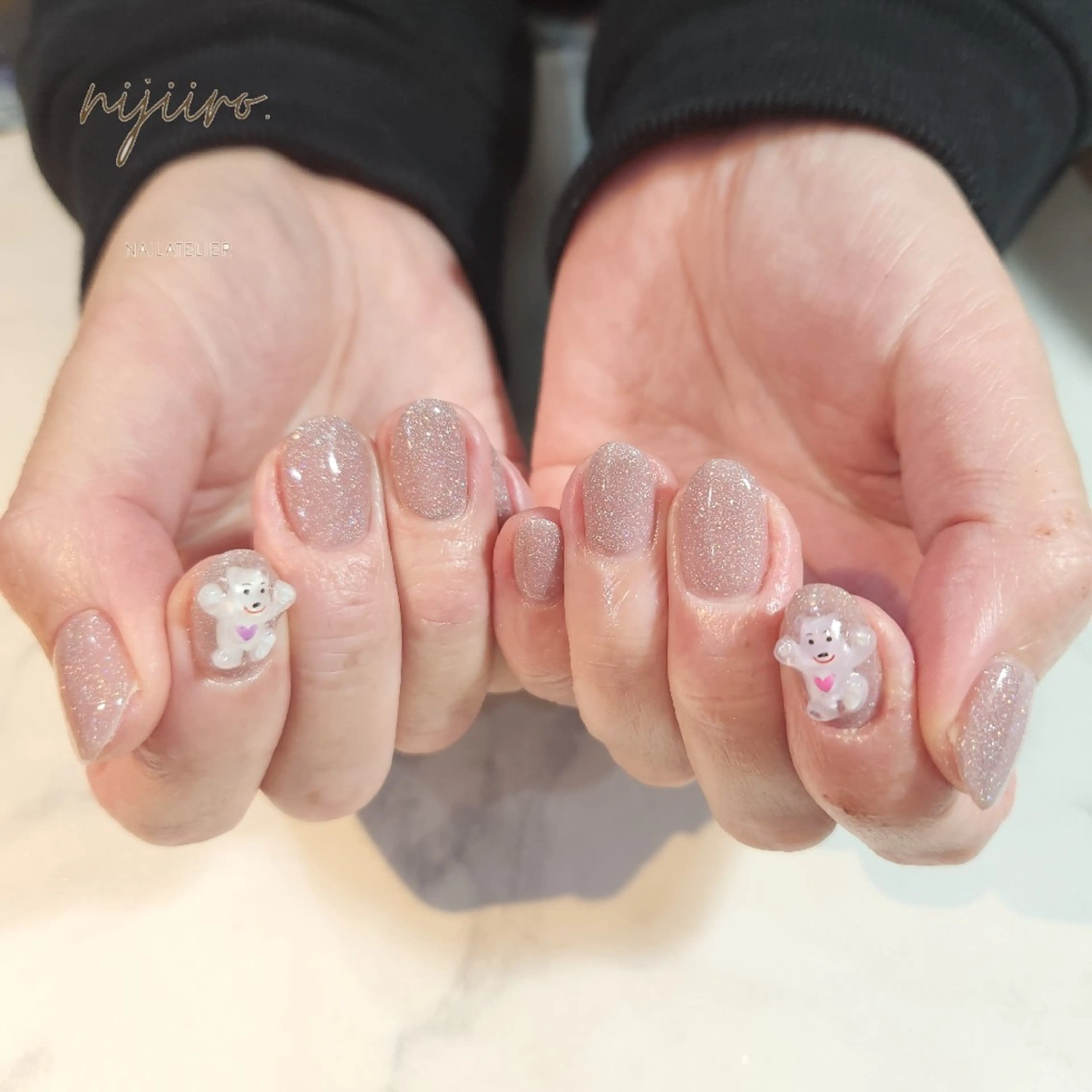 ネイル 持ち込み ハンドネイル nailatelier nijiiro.所属・nijiiro🌈 サトウのネイルデザイン