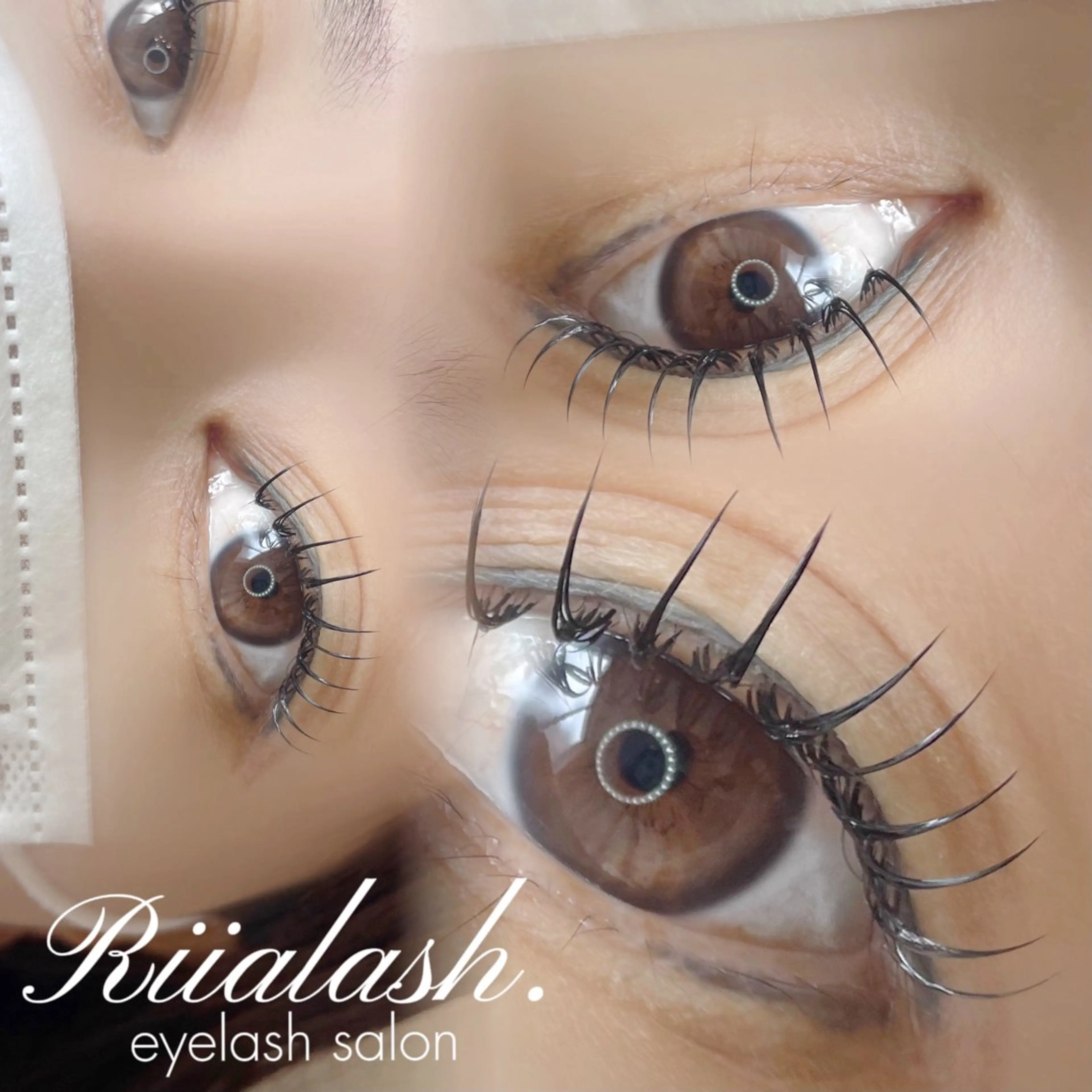 マツエク・マツパ Riialash.所属・Riko .のマツエク・マツパデザイン