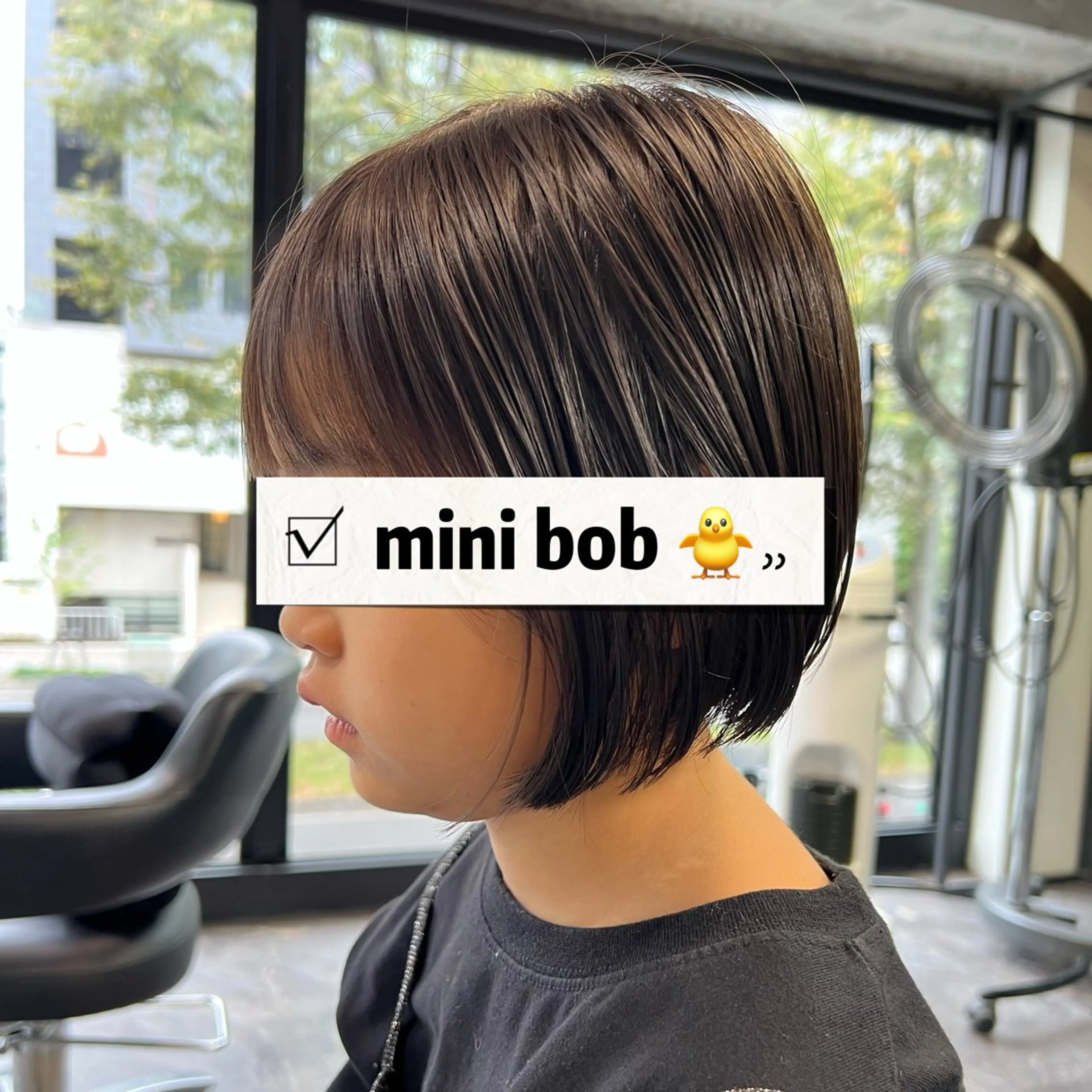 ショート ボブ カット 💘 艶モテ/丁寧 カット💘rina.のヘアスタイル