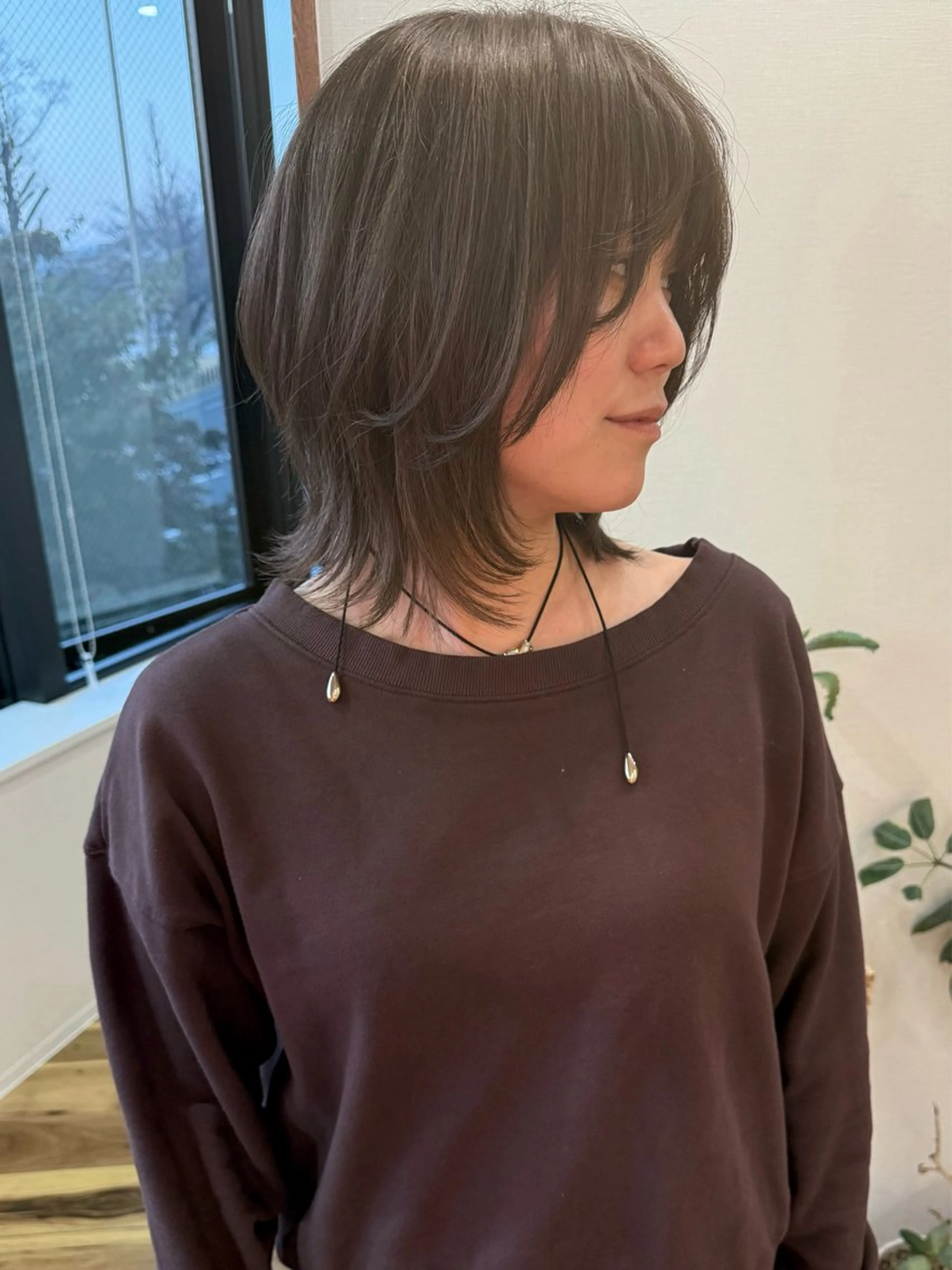 ショート カラー ベージュカラー ハイライトカラー ハイライト カット ヘアカラー トリートメント 田室 和幸のヘアスタイル