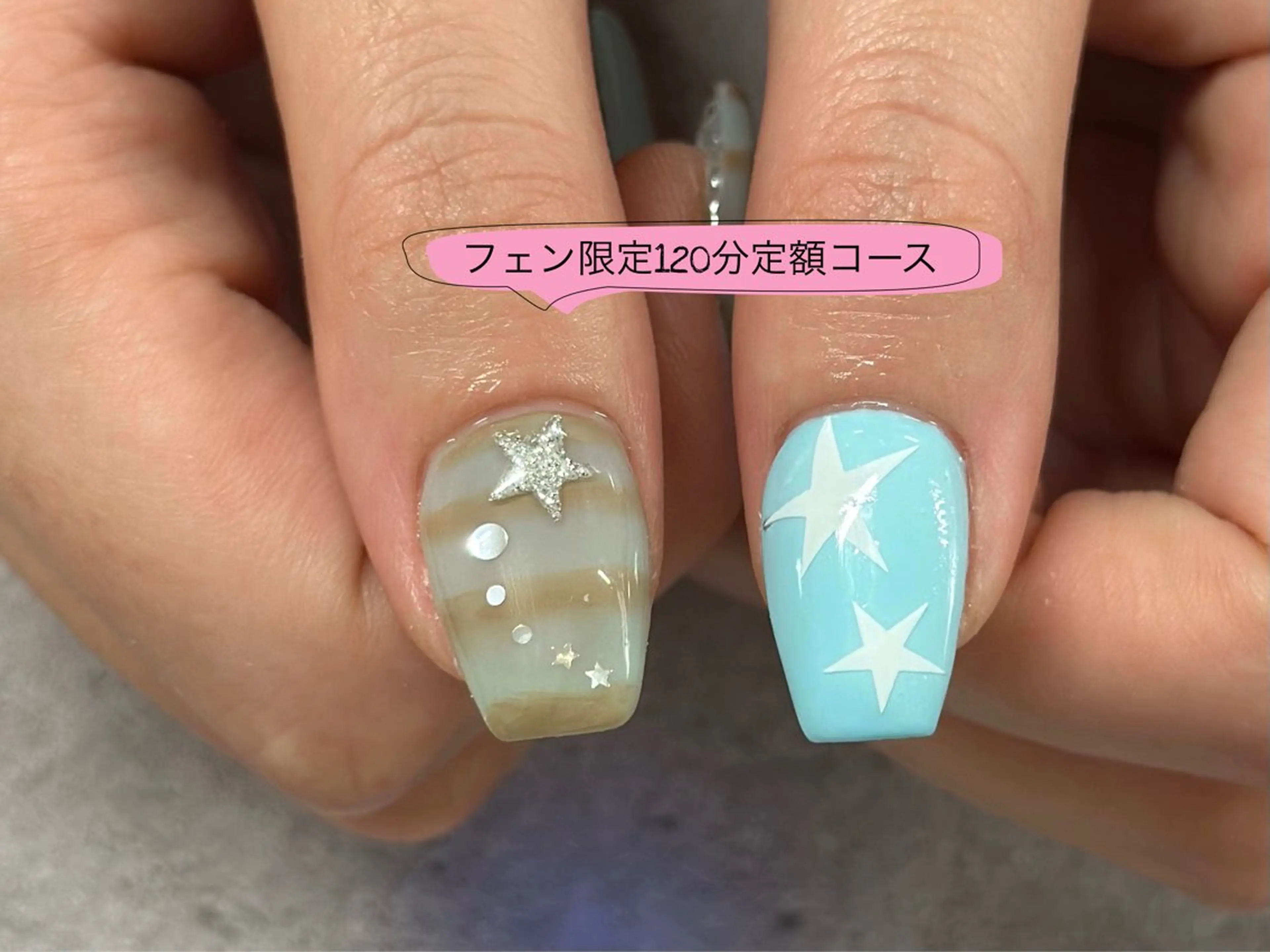 ネイル ハンドネイル 7LOOKS フェンのネイルデザイン