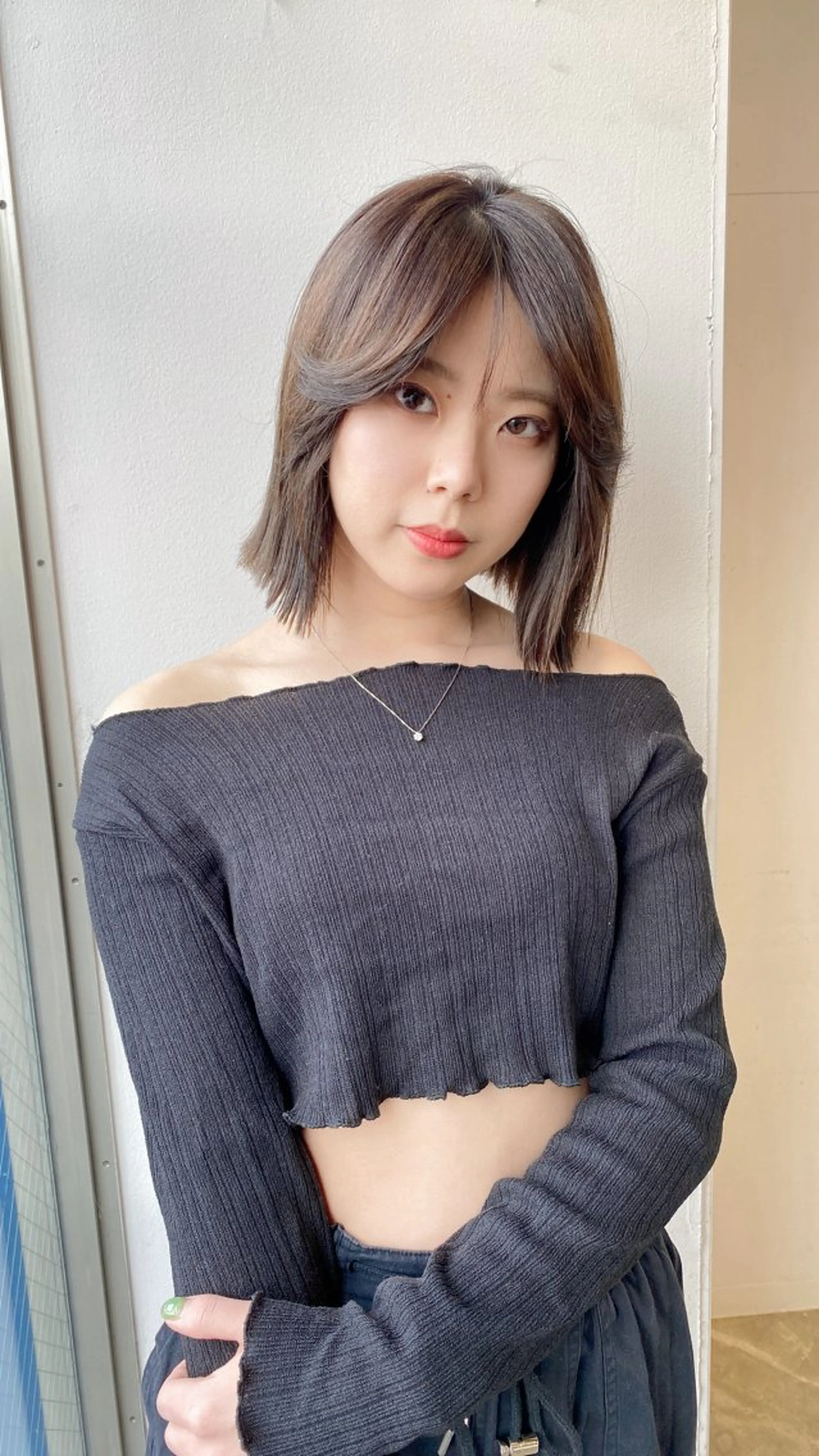 ショート ボブ 韓国風ヘア 似合わせカット ショートヘア 永田竜一/ 小顔くびれレイヤーのヘアスタイル