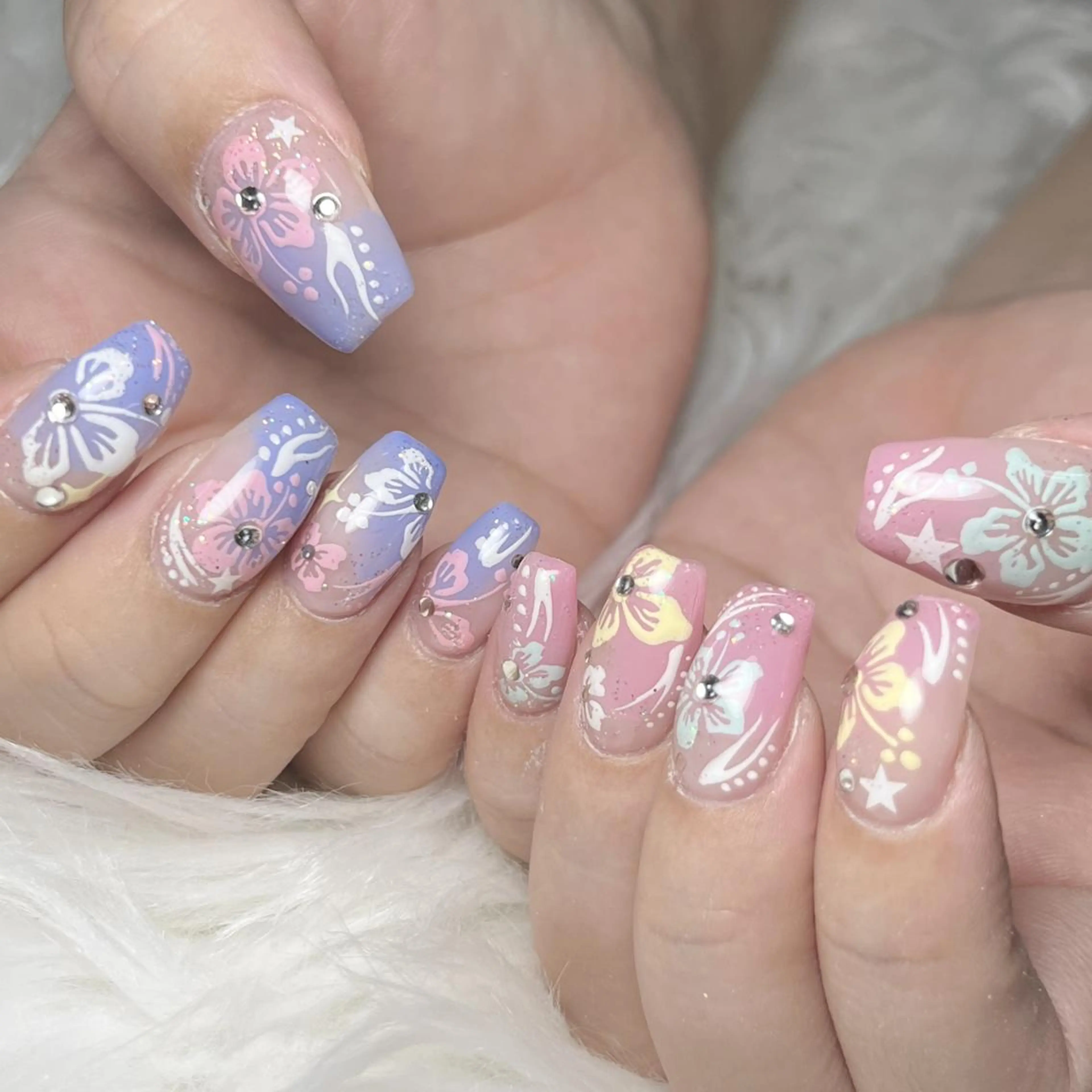 ネイル ハンドネイル 【Yappy🌈】 💖P-tanaのネイルデザイン