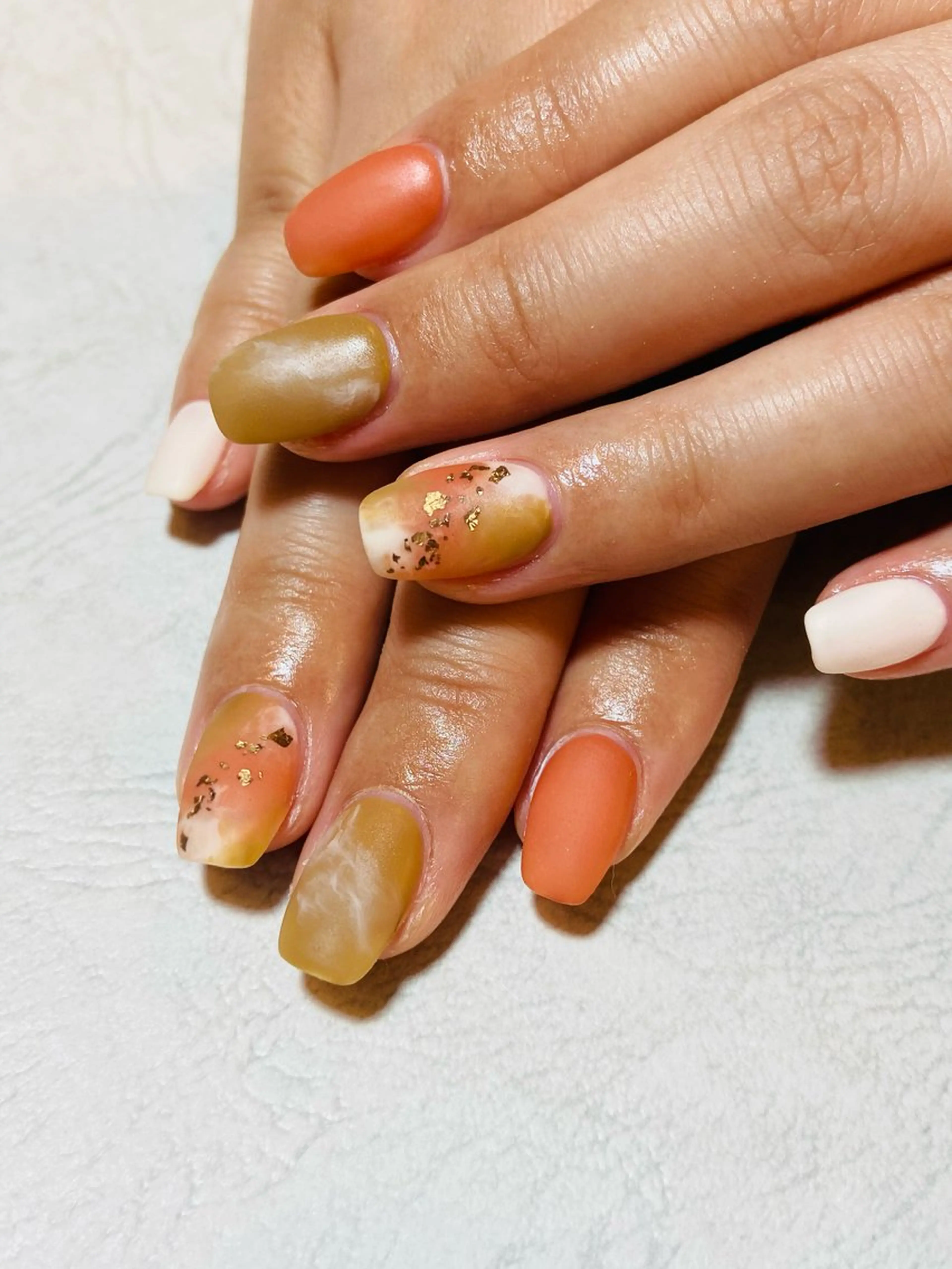 ネイル アプサラスプティ 中村のネイルデザイン