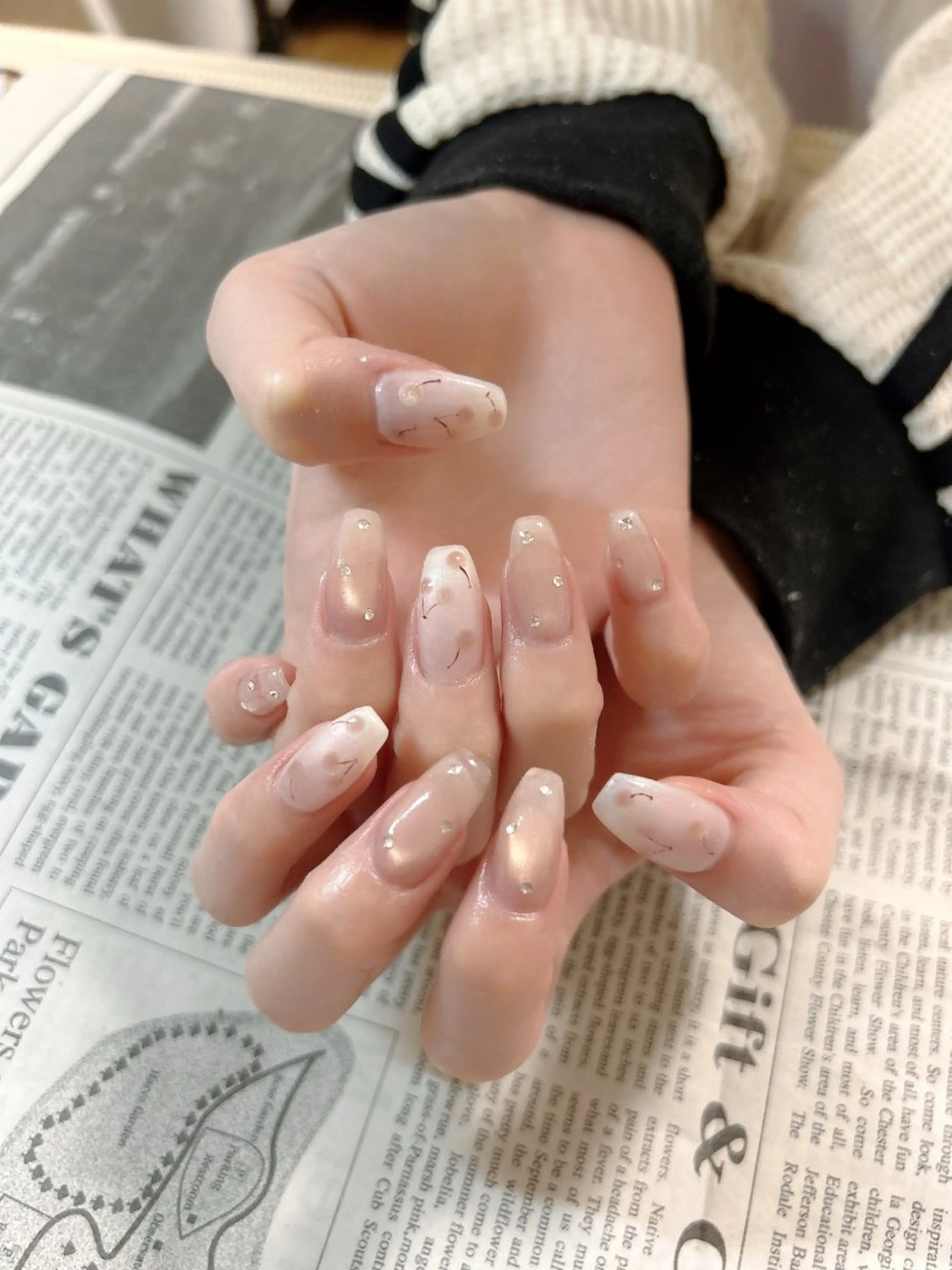 ネイル ハンドネイル ハンドケア 森山 舞のネイルデザイン