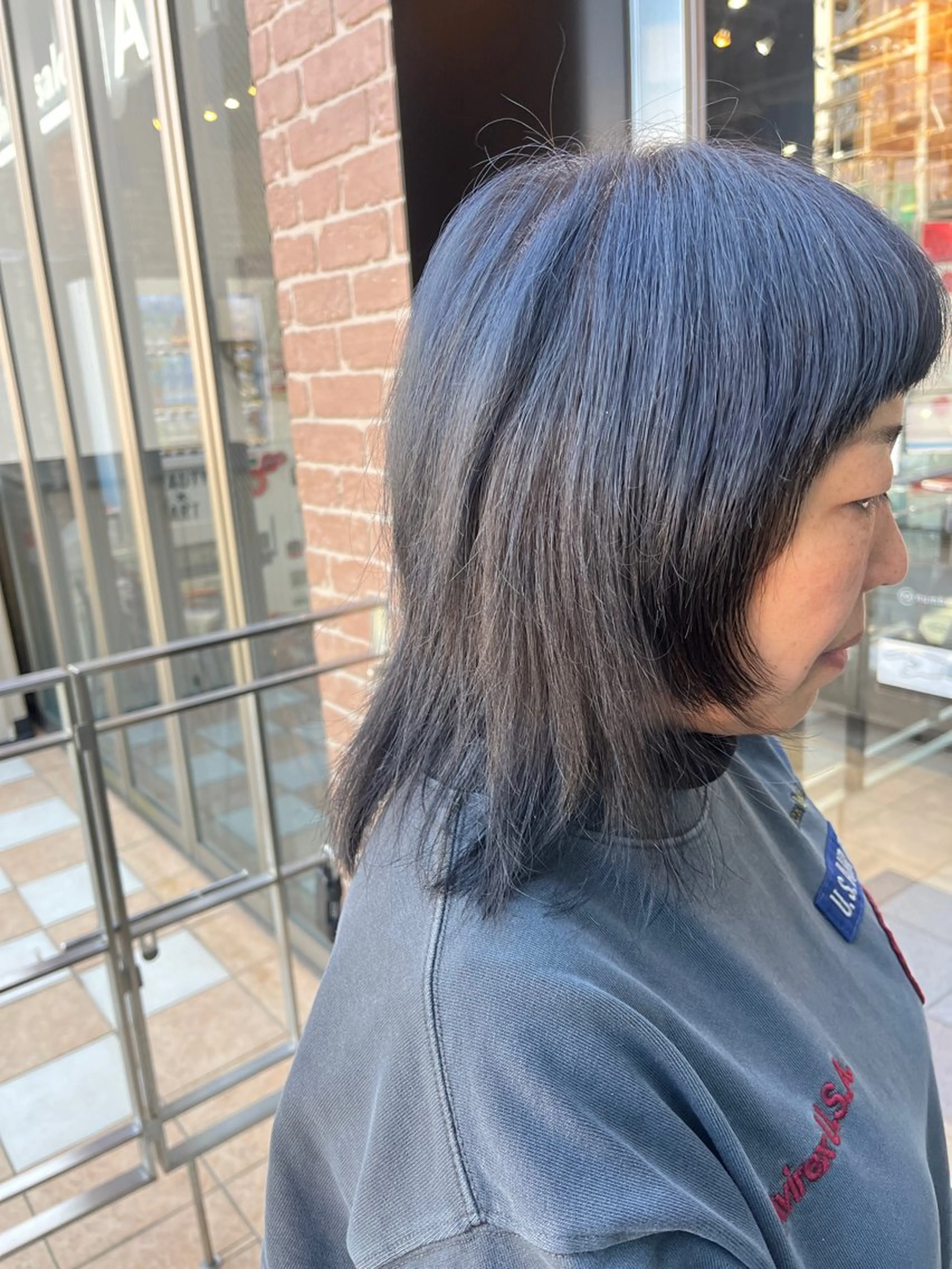 ミディアム カラー カット トリートメント ヘアセット times salon名駅所属・久木原 ゆりのヘアスタイル