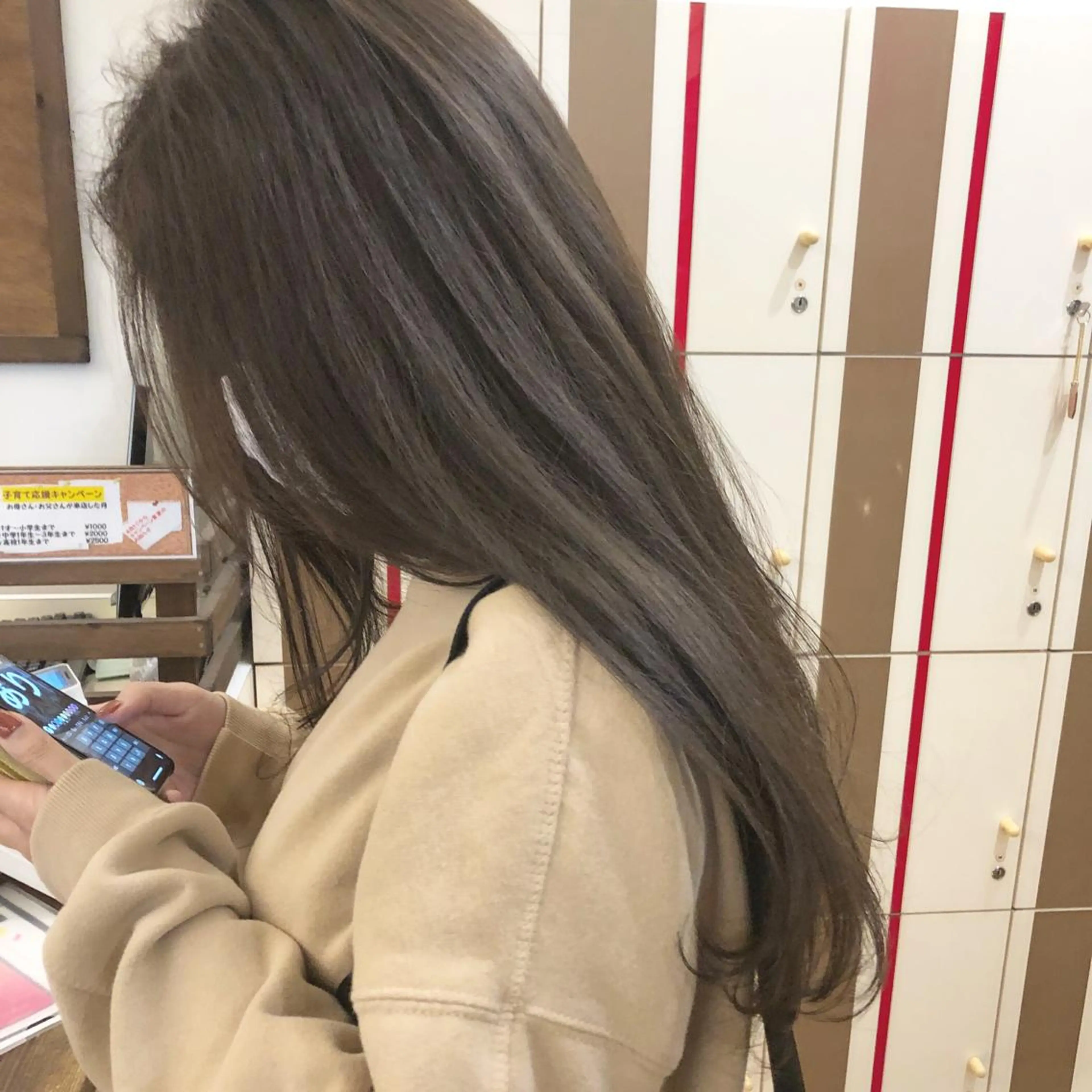 ロング カラー 透明感カラー ヘアカラー トリートメント ヘアセット 艶髪育成サロン 京橋　shinのヘアスタイル