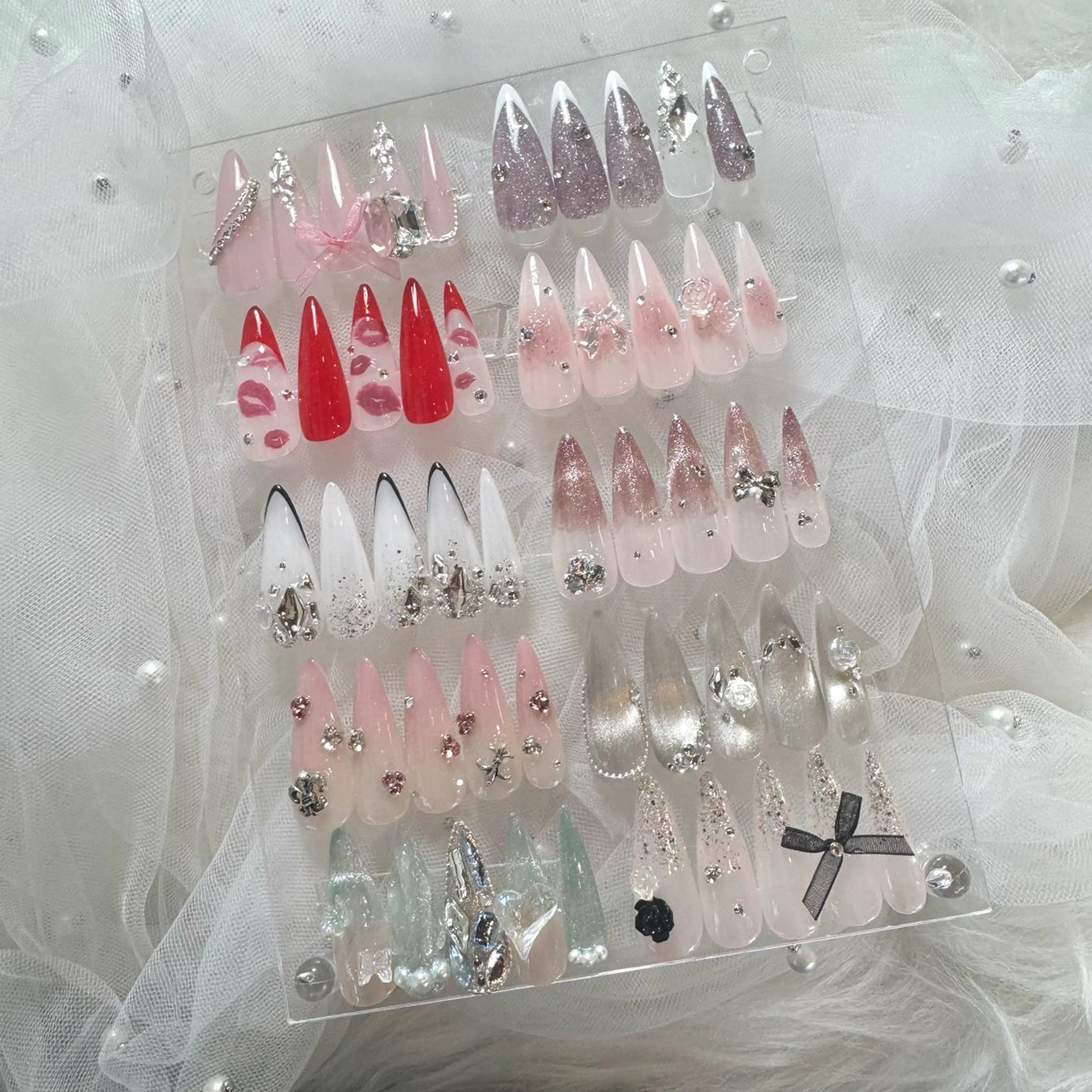 ネイル ロングネイル ハンドネイル EmaNail+KIHAKUYA所属・EmaNail本町 🌼Mihiroのネイルデザイン