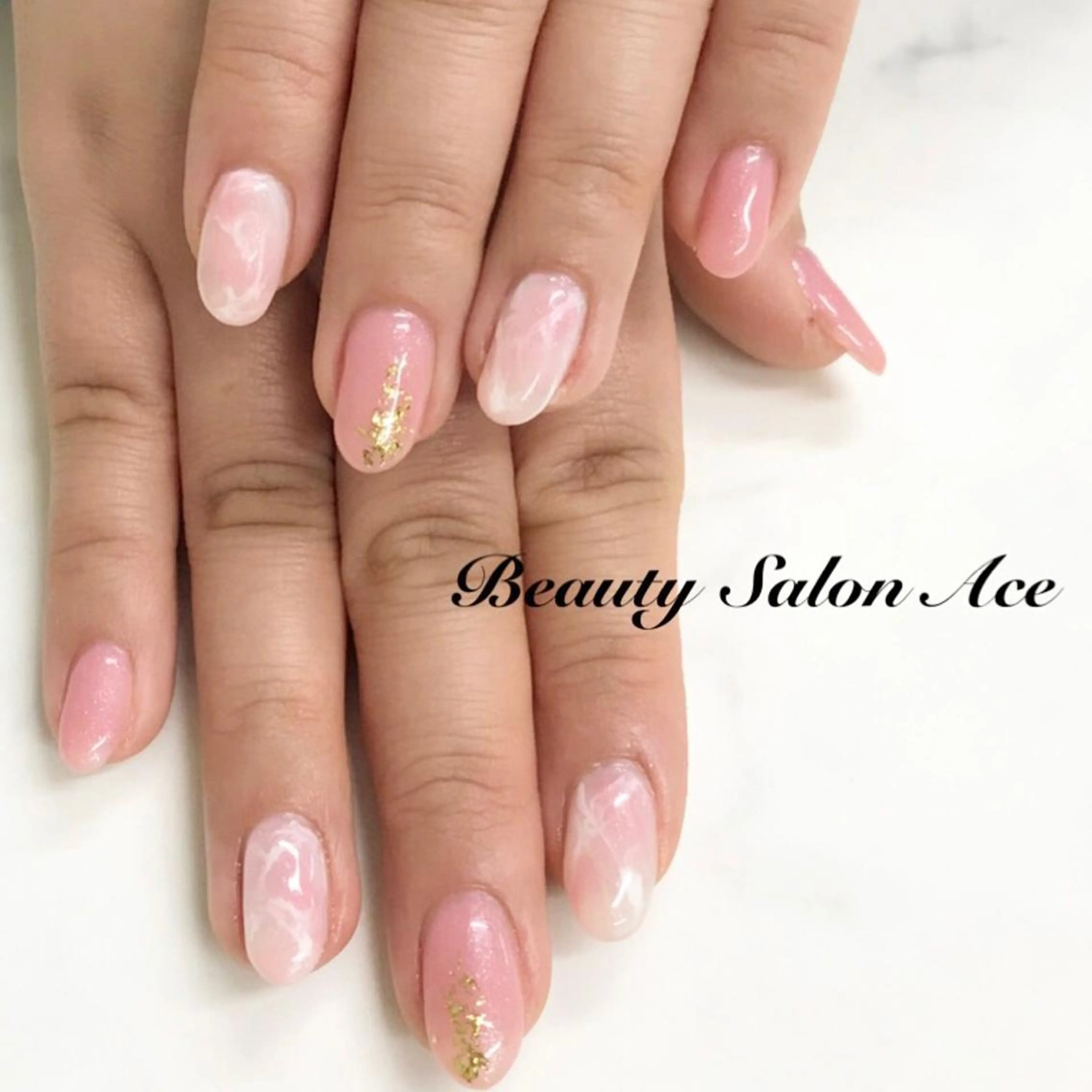 ネイル メンズネイル Beauty Salon Ace（ネイルサロン　エース）所属・池袋フィルイン Ace♡長さだしのネイルデザイン