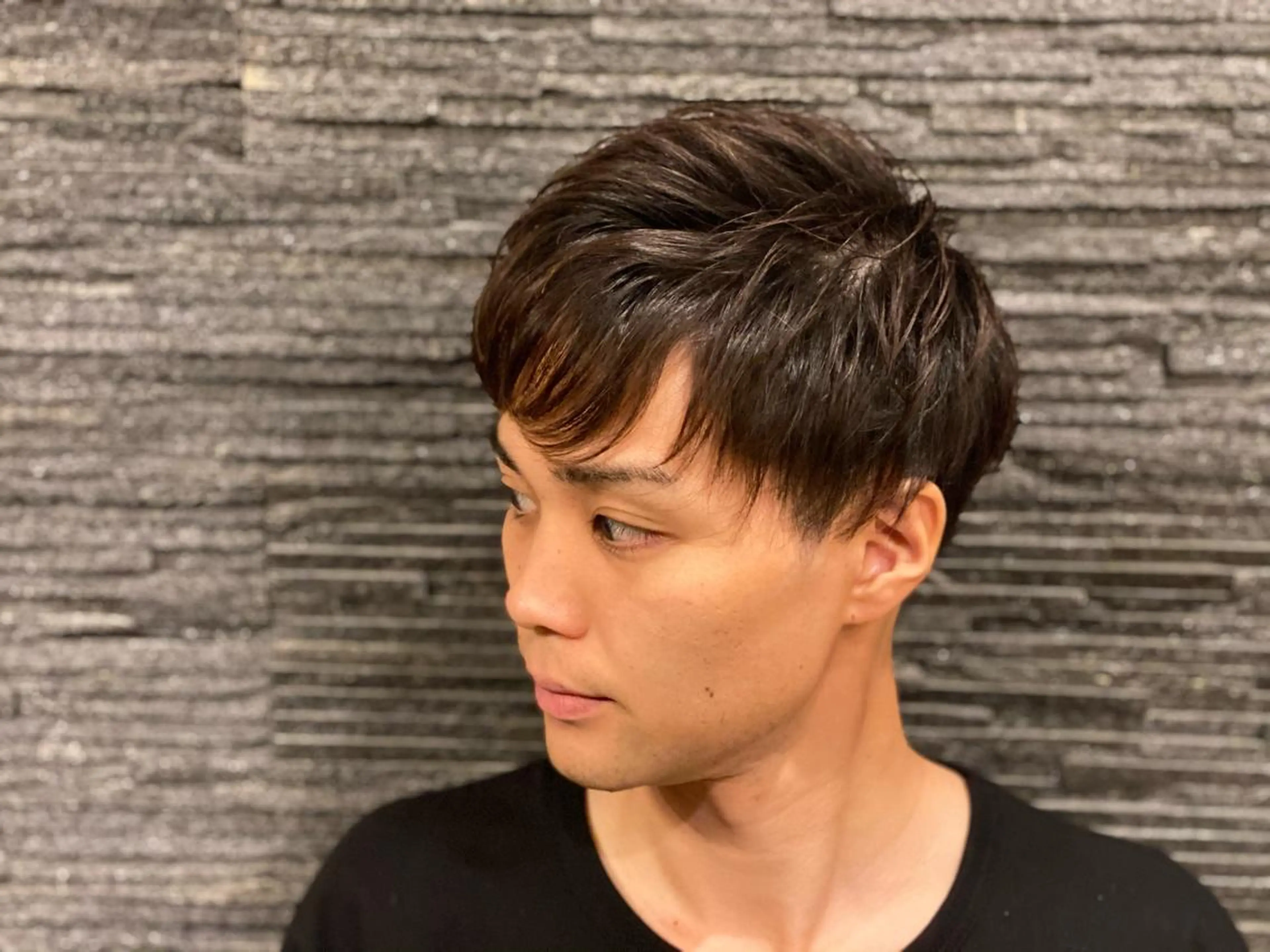 ショート メンズ 浅見 天翔のヘアスタイル